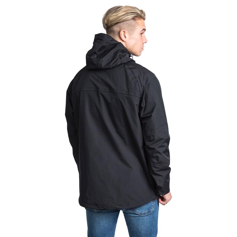 Cazadora / Abrigo impermeable con capucha Modelo Corvo para hombre caballero