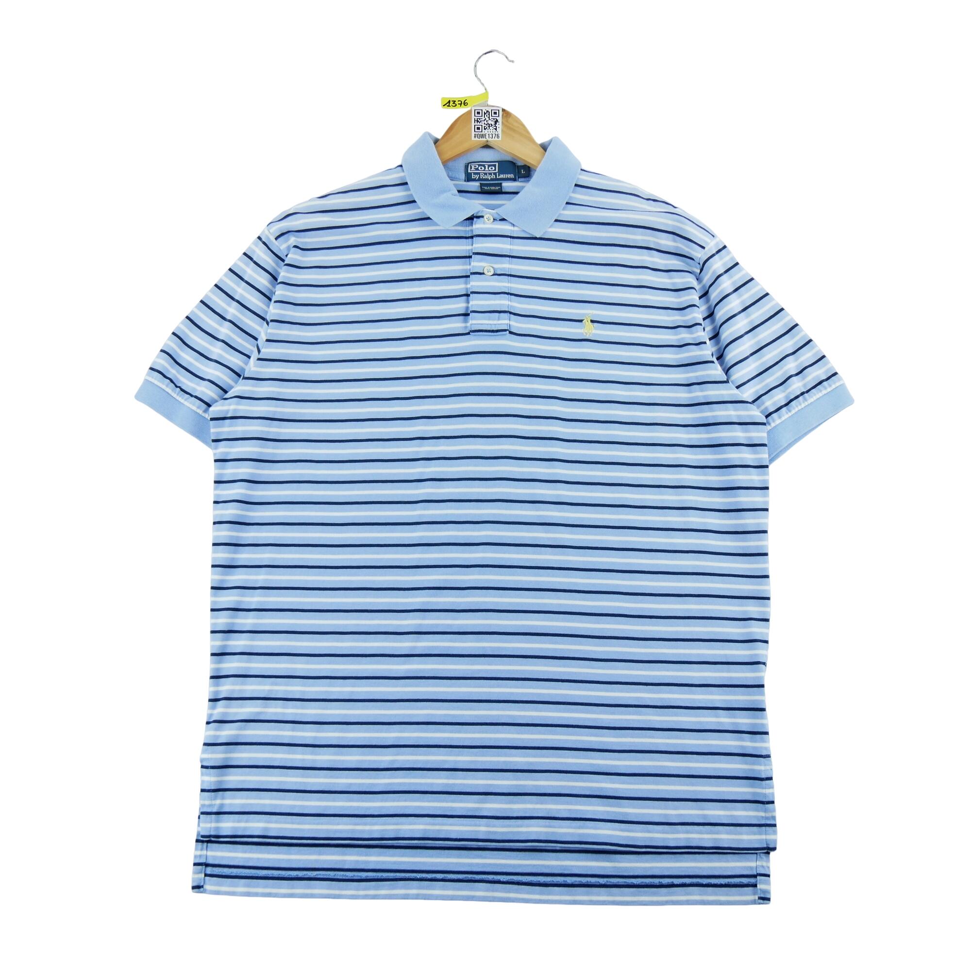 Tweedehands - Polo Ralph Lauren heren polo korte mouwen blauw - Goede staat 3/7