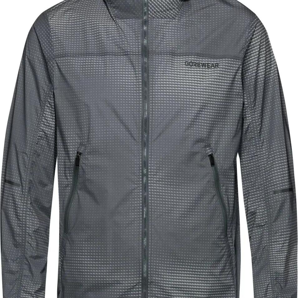 Gore Wear Fernflow Haze Gray Men's Windbreaker