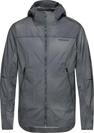 Gore Wear Fernflow Haze grijze windjack voor heren