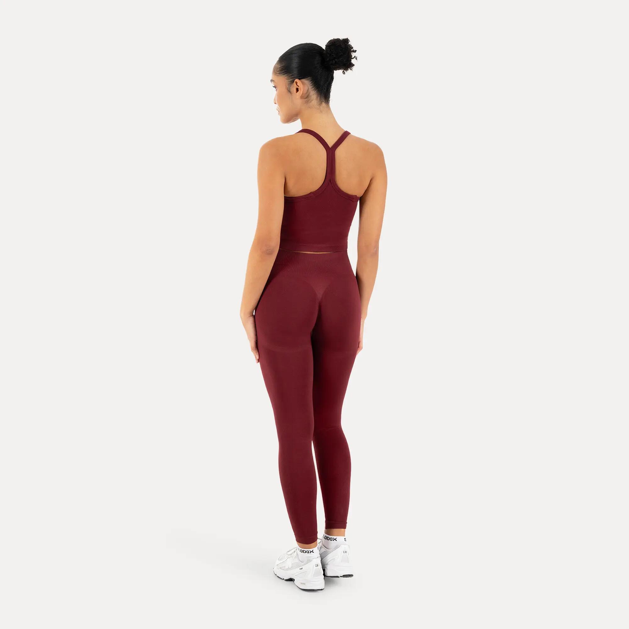 Damen Crop Top Vonda Bordeaux 4/6