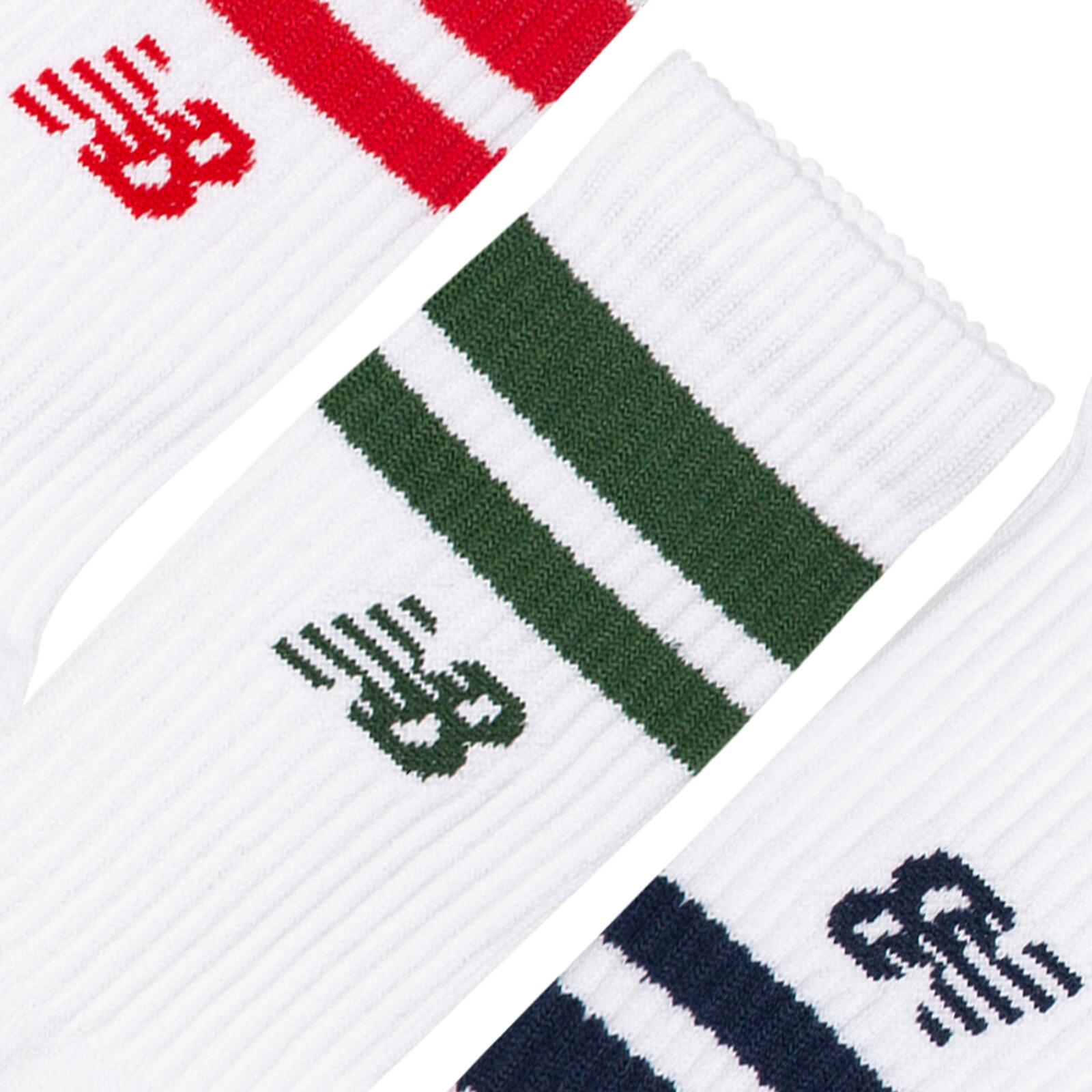 Chaussettes New balance modèle 077-53219251585363 pour unisexe enfants 3/4