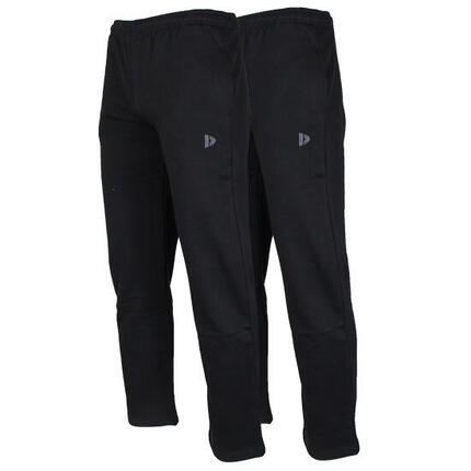Lot de 2 pantalons de jogging Wess, coupe droite et taille élastique