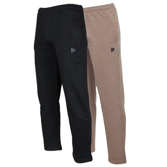 Lot de 2 pantalons de jogging Wess, coupe droite et taille élastique