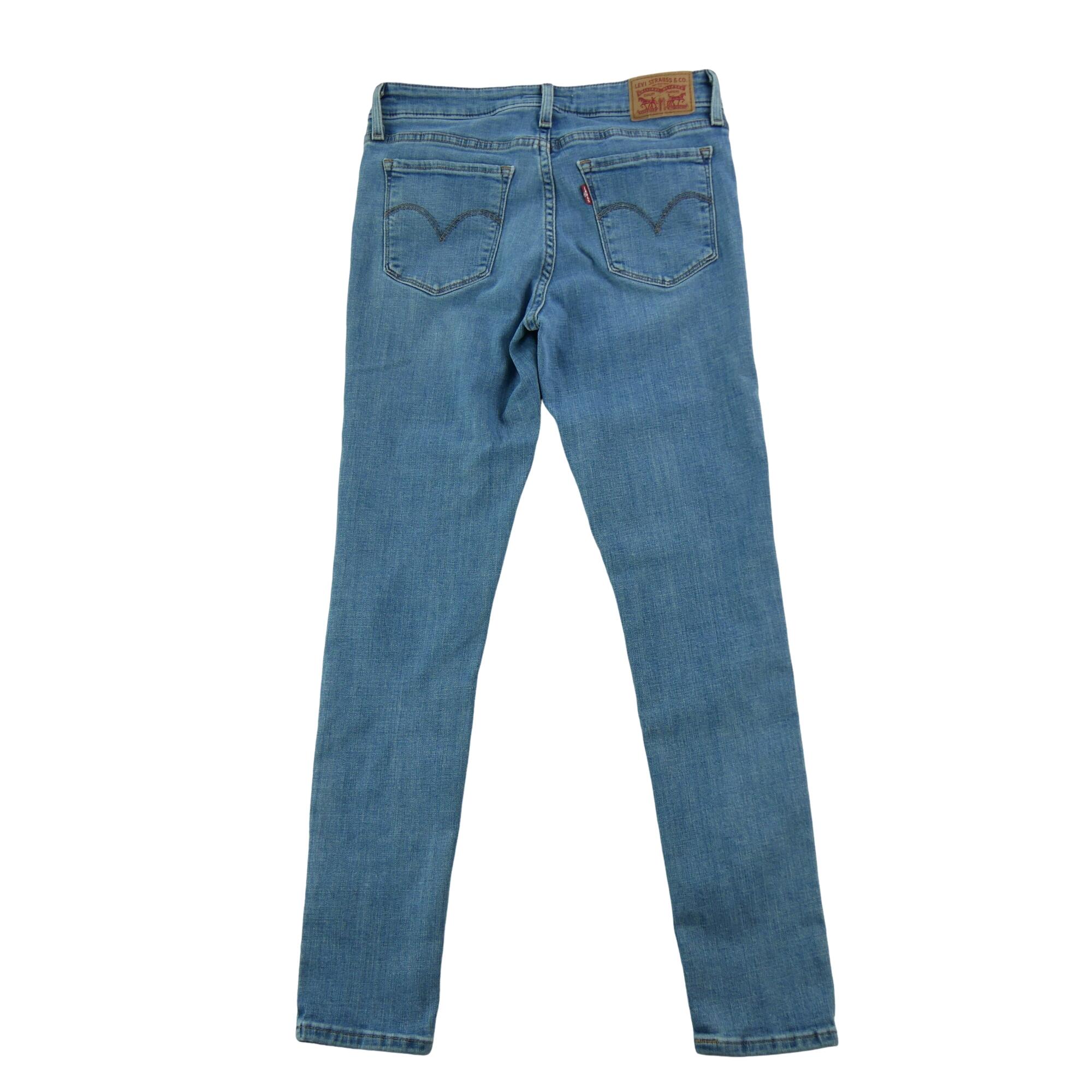 Seconde vie - Jean Femme Levis 711 Skinny Bleu - Excellent 2/6