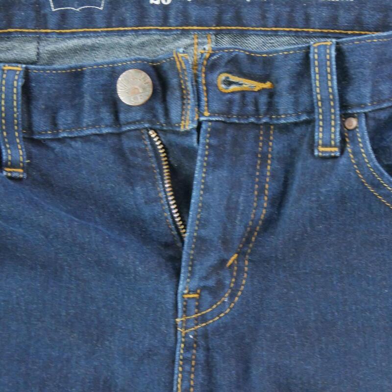 Second life - Blugi damă Levi Strauss boyfriend skinny bleumarin - Ca nou