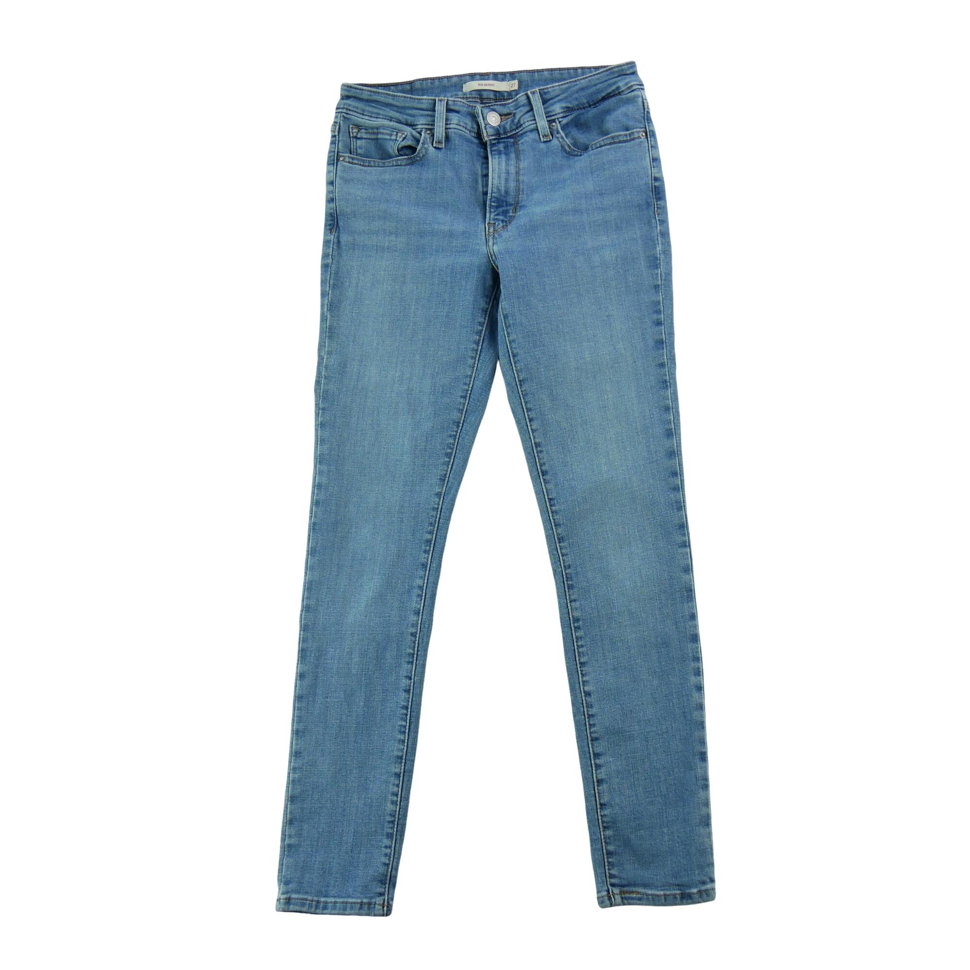 Second life - Blugi femei Levi Strauss 711 Skinny - Ca nou