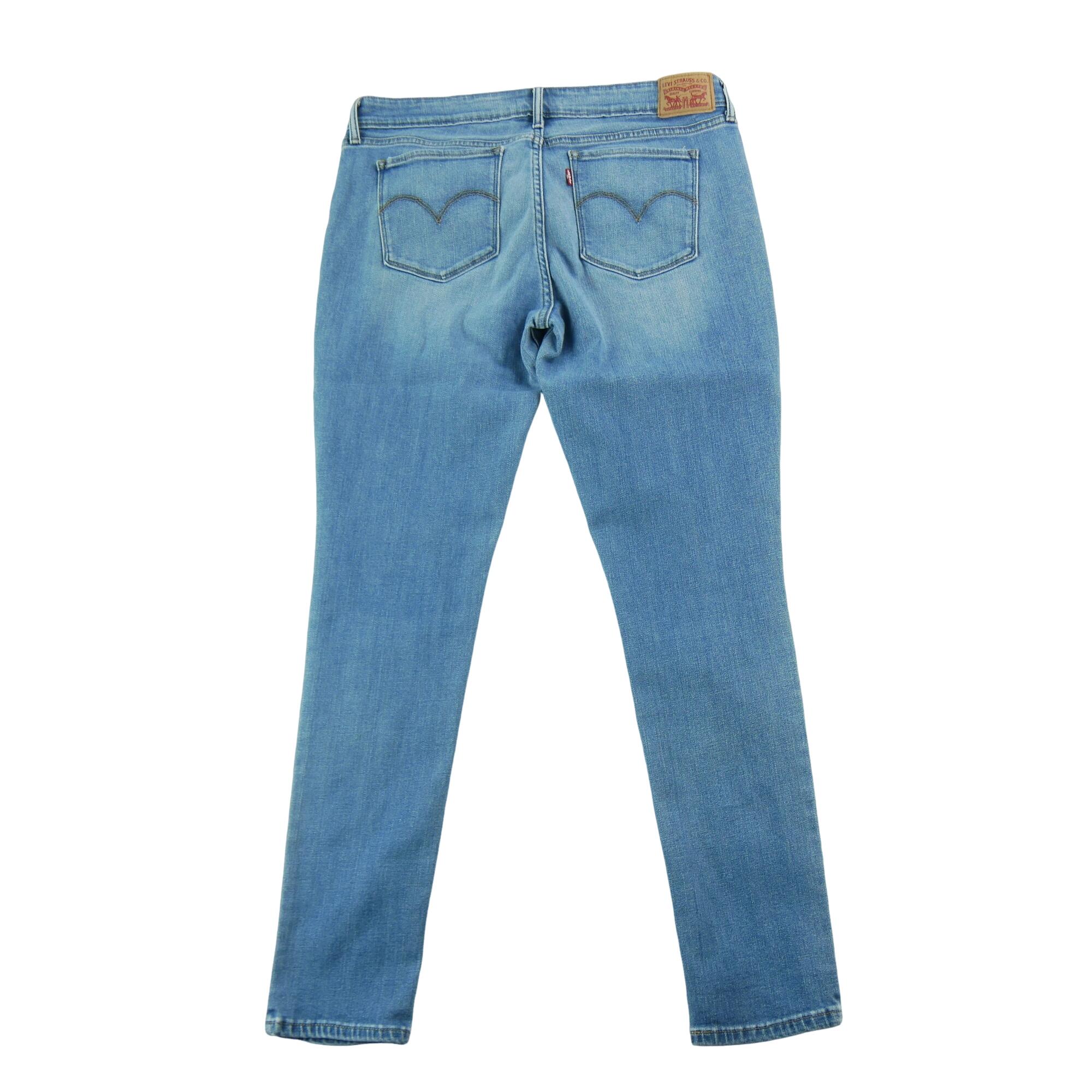 Seconde vie - Jean Femme Levis 711 Skinny Bleu  - Excellent 2/7