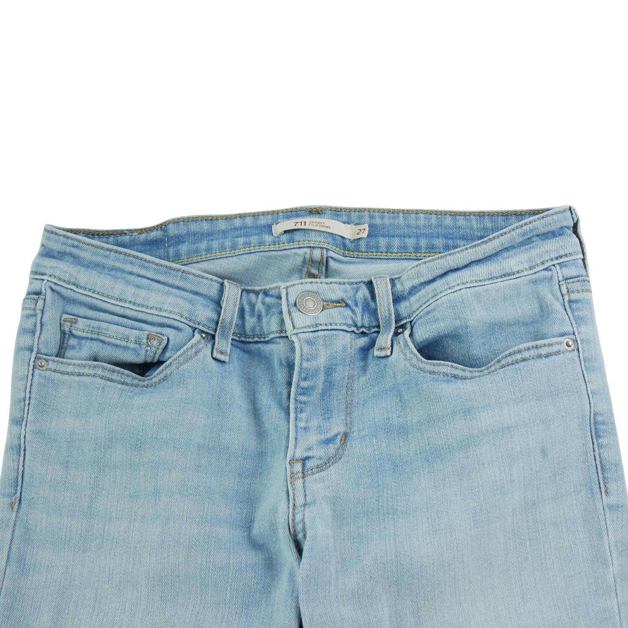 Seconde vie - Jean Femme Levis 711 Skinny Filiforme - Excellent 3/7