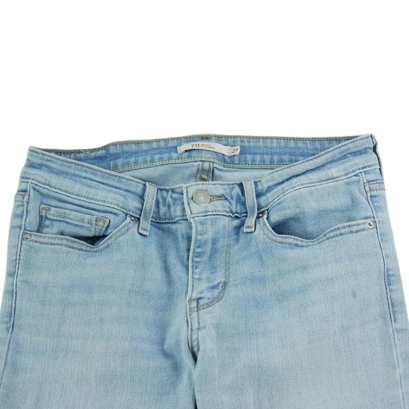 Second life - Blugi femei Levi Strauss 711 skinny filiforme - Ca nou
