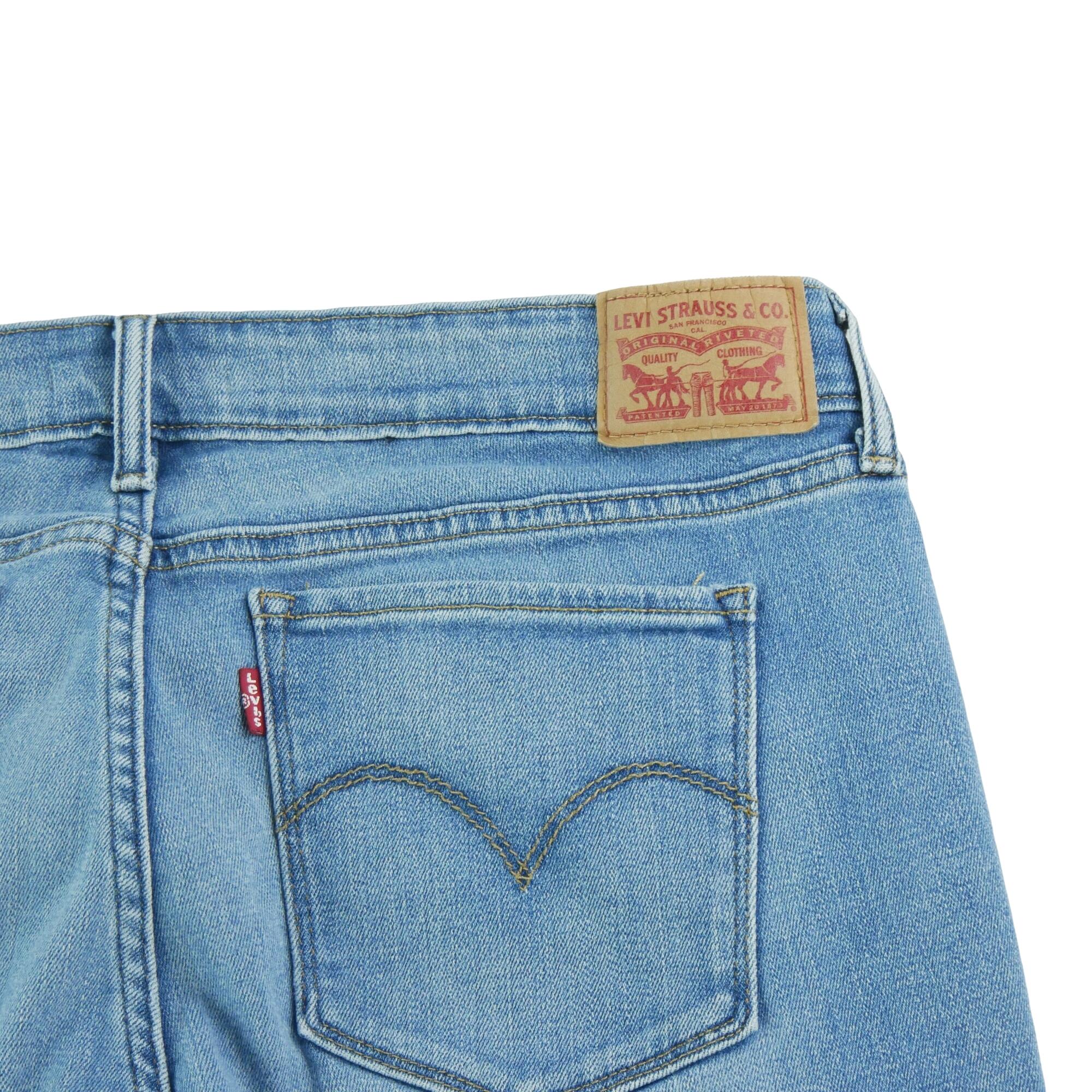 Seconde vie - Jean Femme Levis 711 Skinny Bleu  - Excellent 7/7