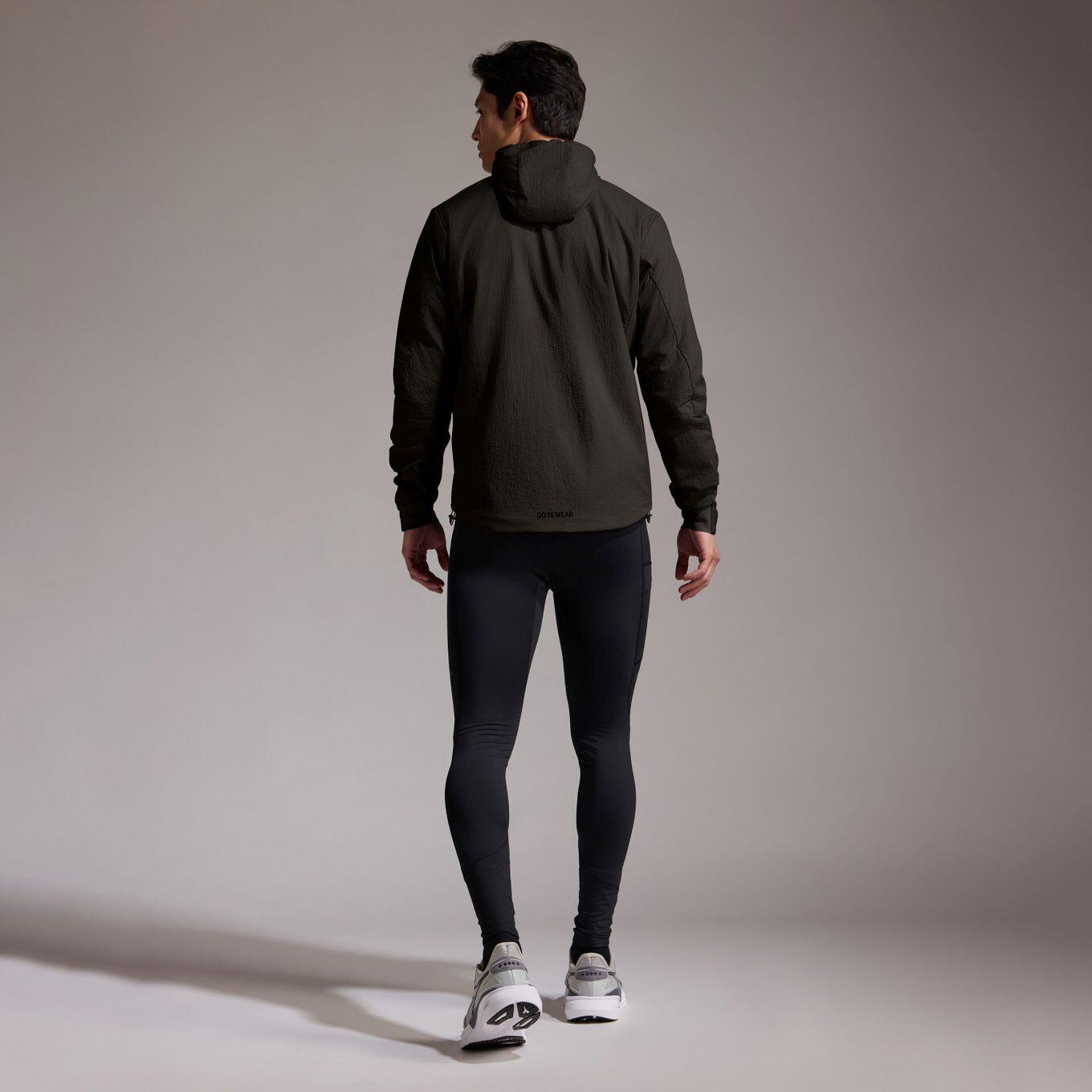 Veste à capuche Gore Wear Concurve Windstopper Noir Homme 5/7