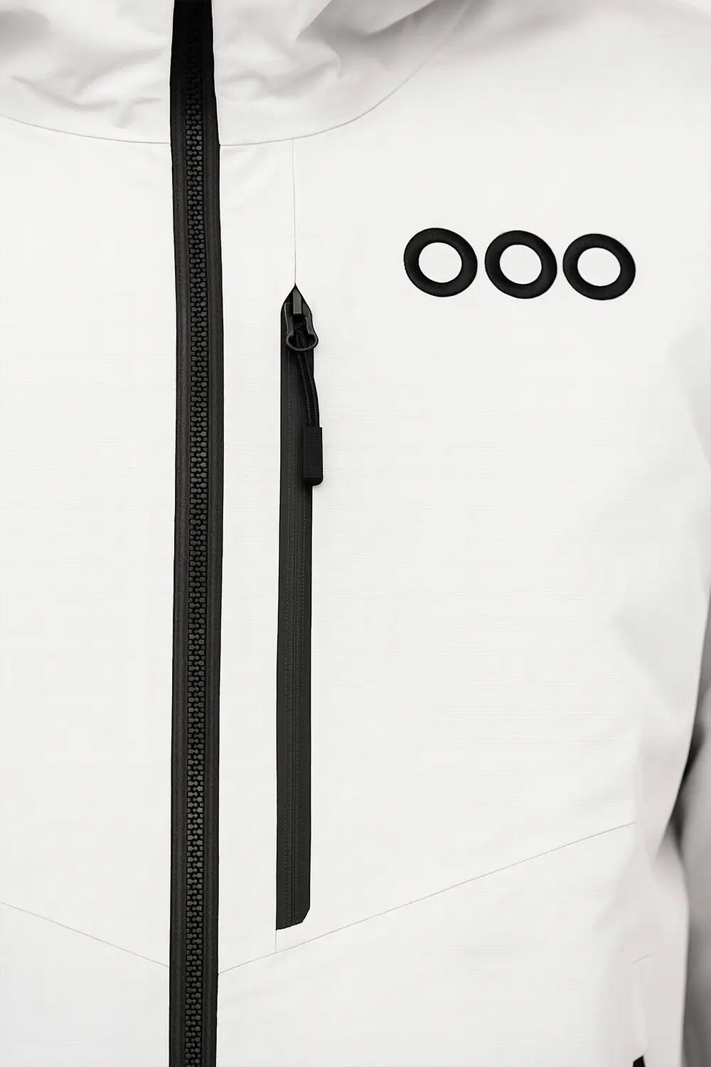 Abrigo ECOExplorer Jacket de la marque ECOON couleur blanc 4/5