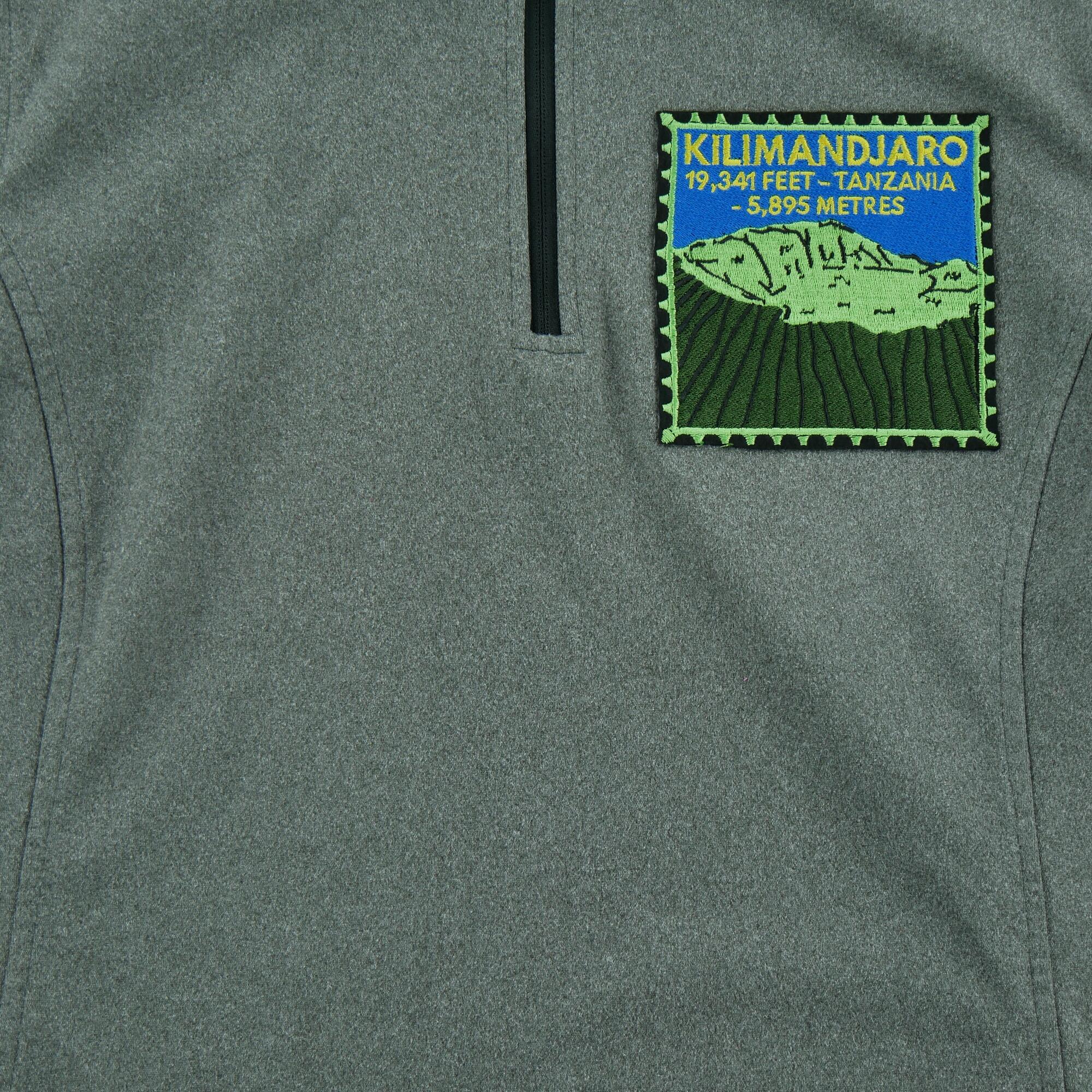 Segunda vida - Blusão polar feminino The North Face cinza - Como novo 4/6