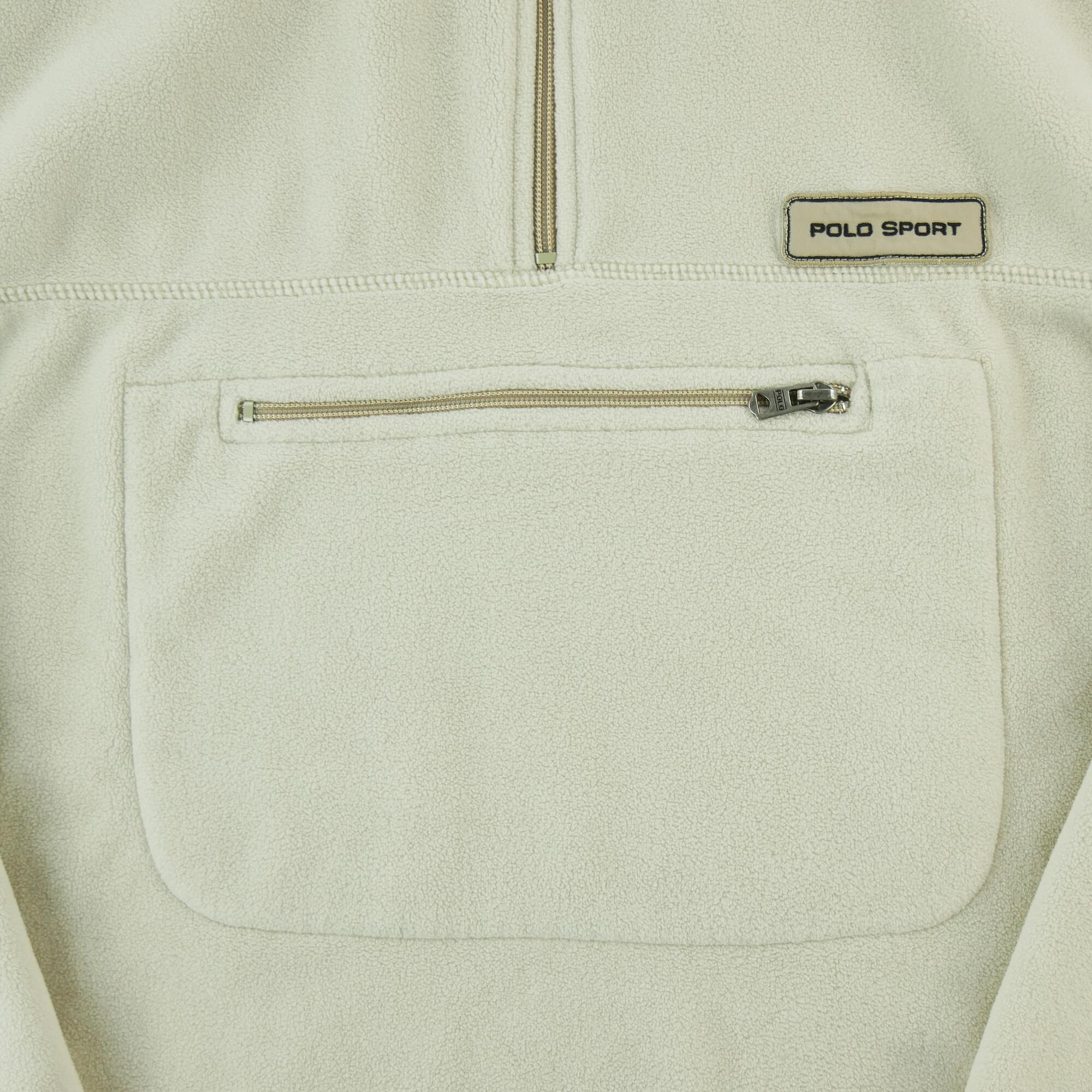Tweedehands - Polo Ralph Lauren fleece trui heren - Als nieuw 4/6