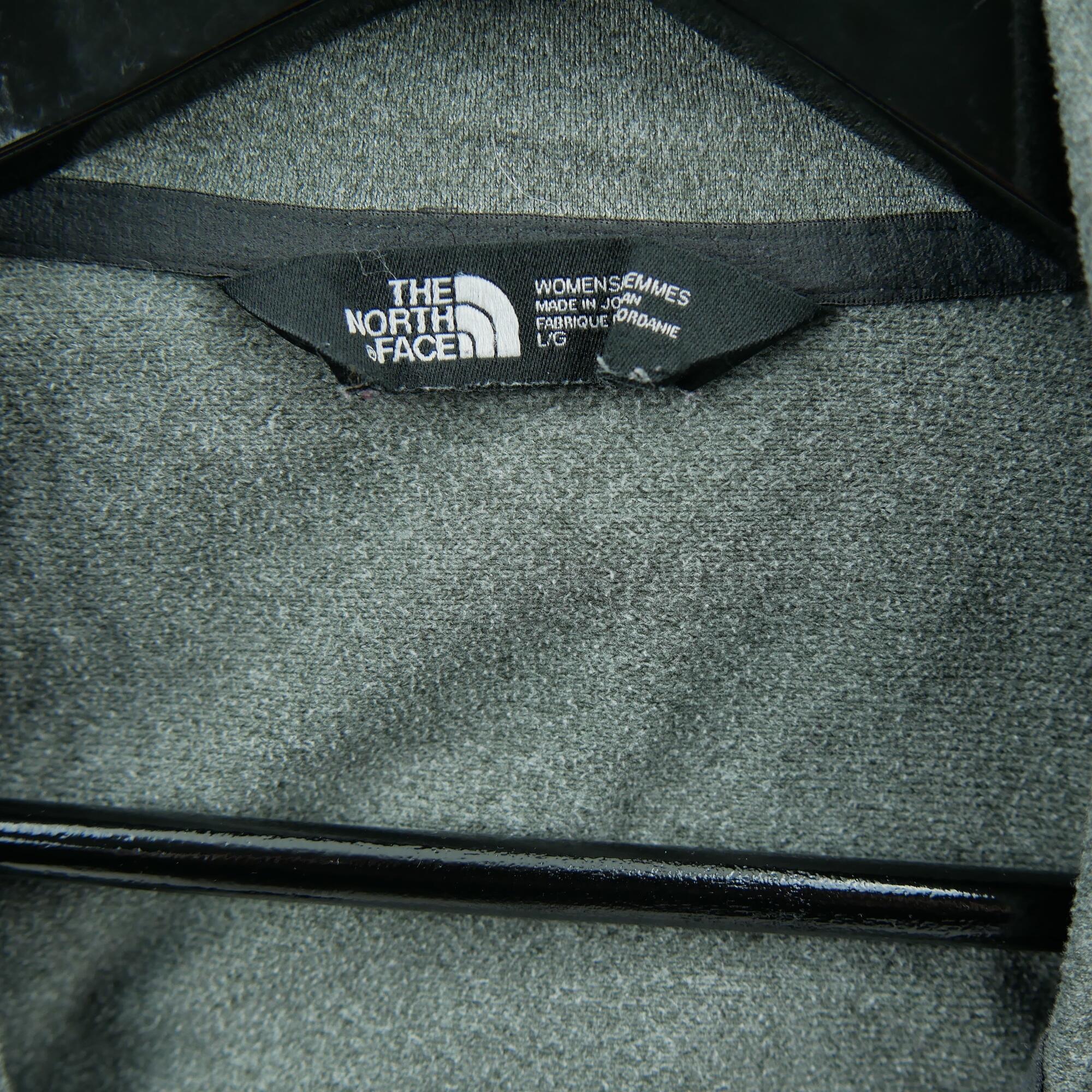 Segunda vida - Blusão polar feminino The North Face cinza - Como novo 6/6