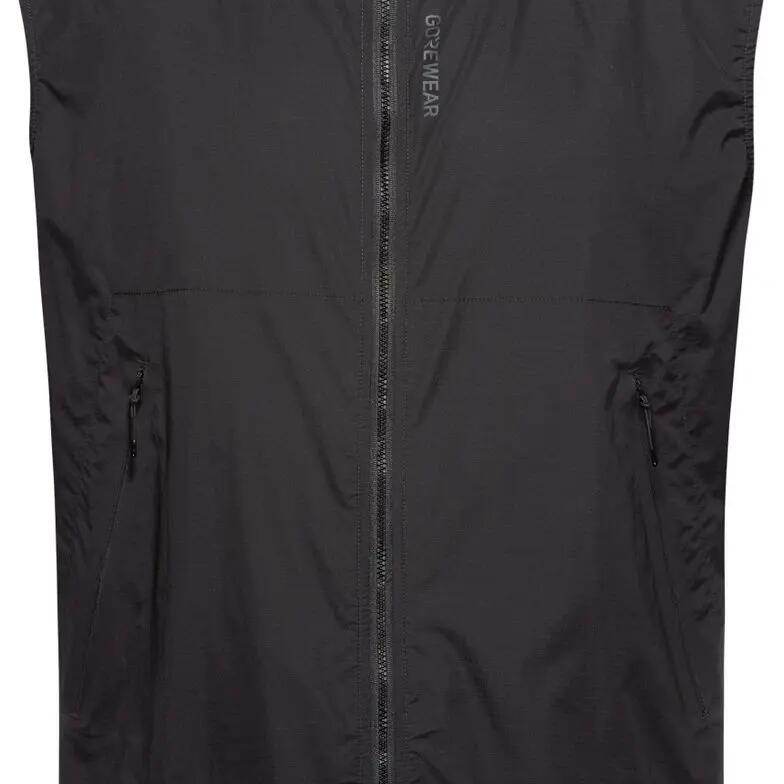 Gore Wear Concurve Windbreaker Sleeveless Windbreaker Jacket - Black