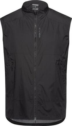 Ärmellose Windjacke Gore Wear Concurve Windbreaker Schwarz