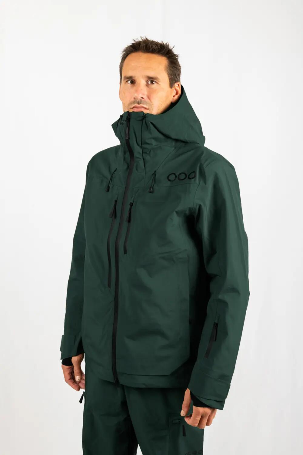Abrigo ECOExplorer Jacket de la marque ECOON couleur Vert Oscuro 2/7