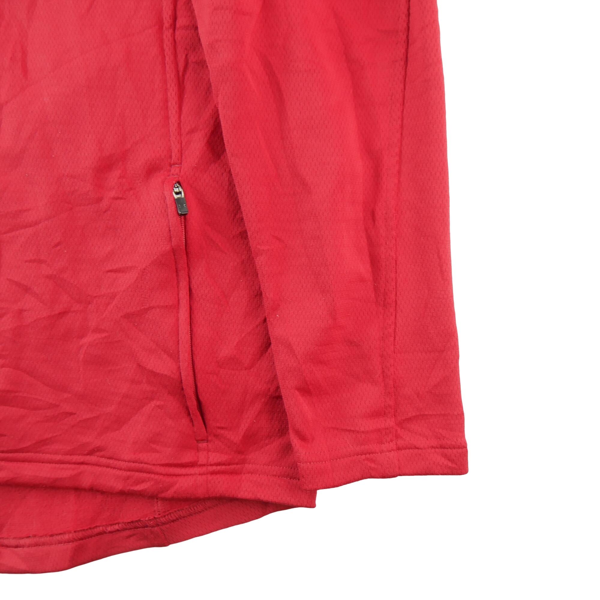Men's Loose Fit Jacket Red Under Armour 7/7