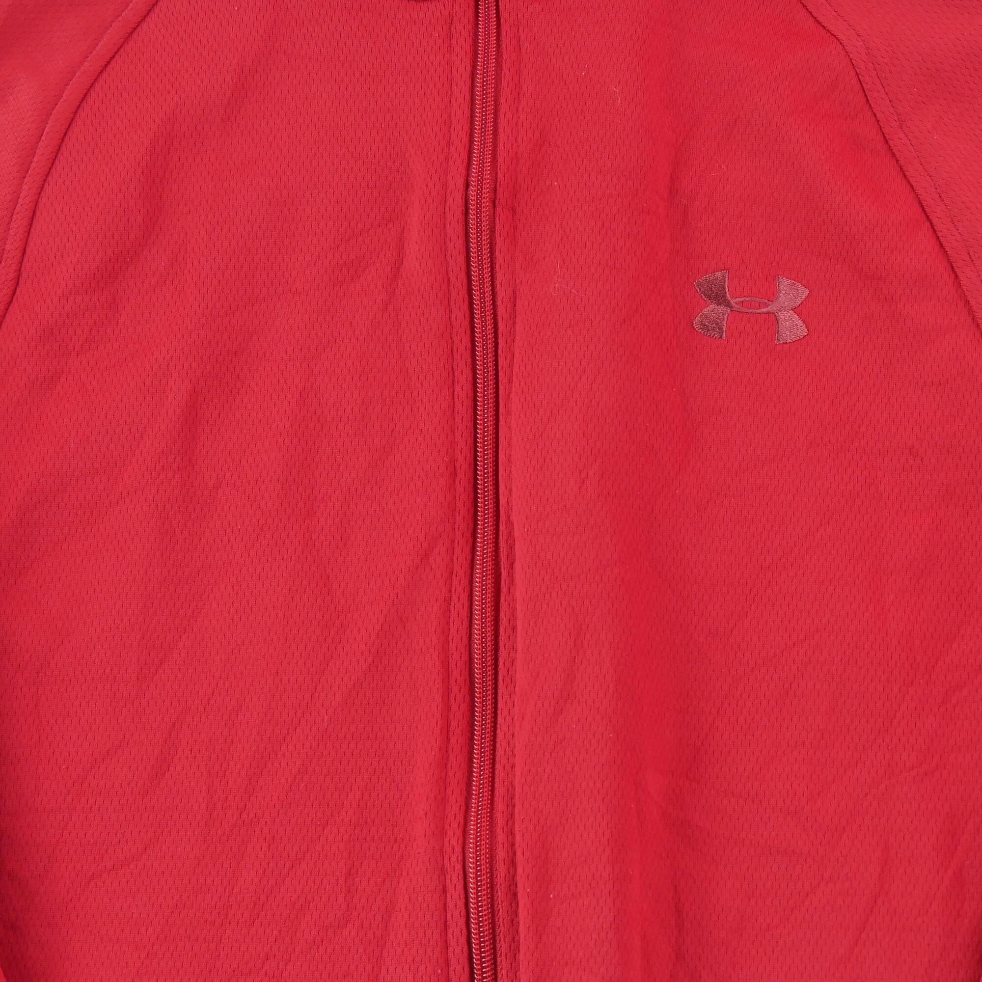 Men's Loose Fit Jacket Red Under Armour 4/7