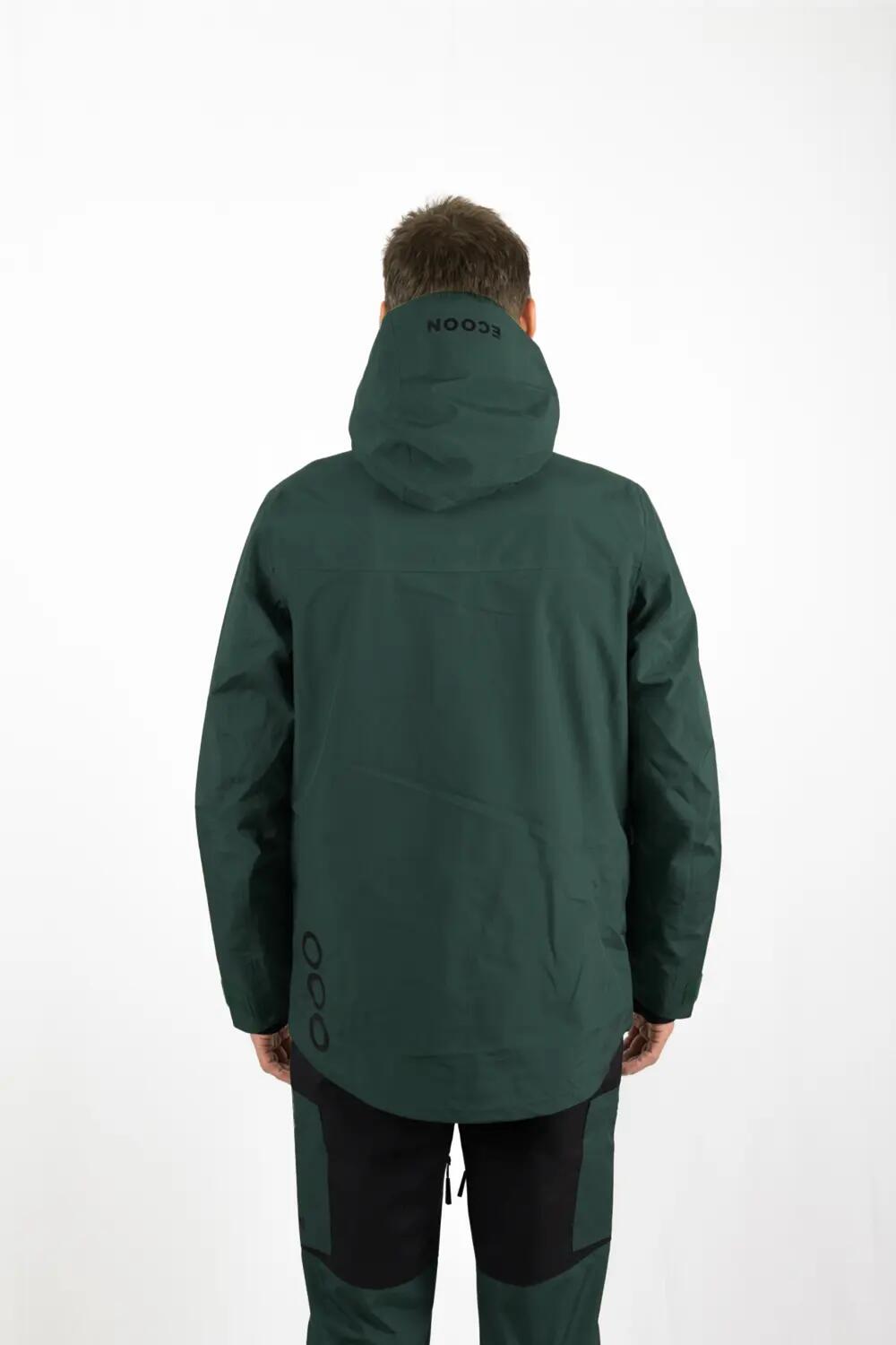 Abrigo ECOExplorer Jacket de la marque ECOON couleur Vert Oscuro 4/7