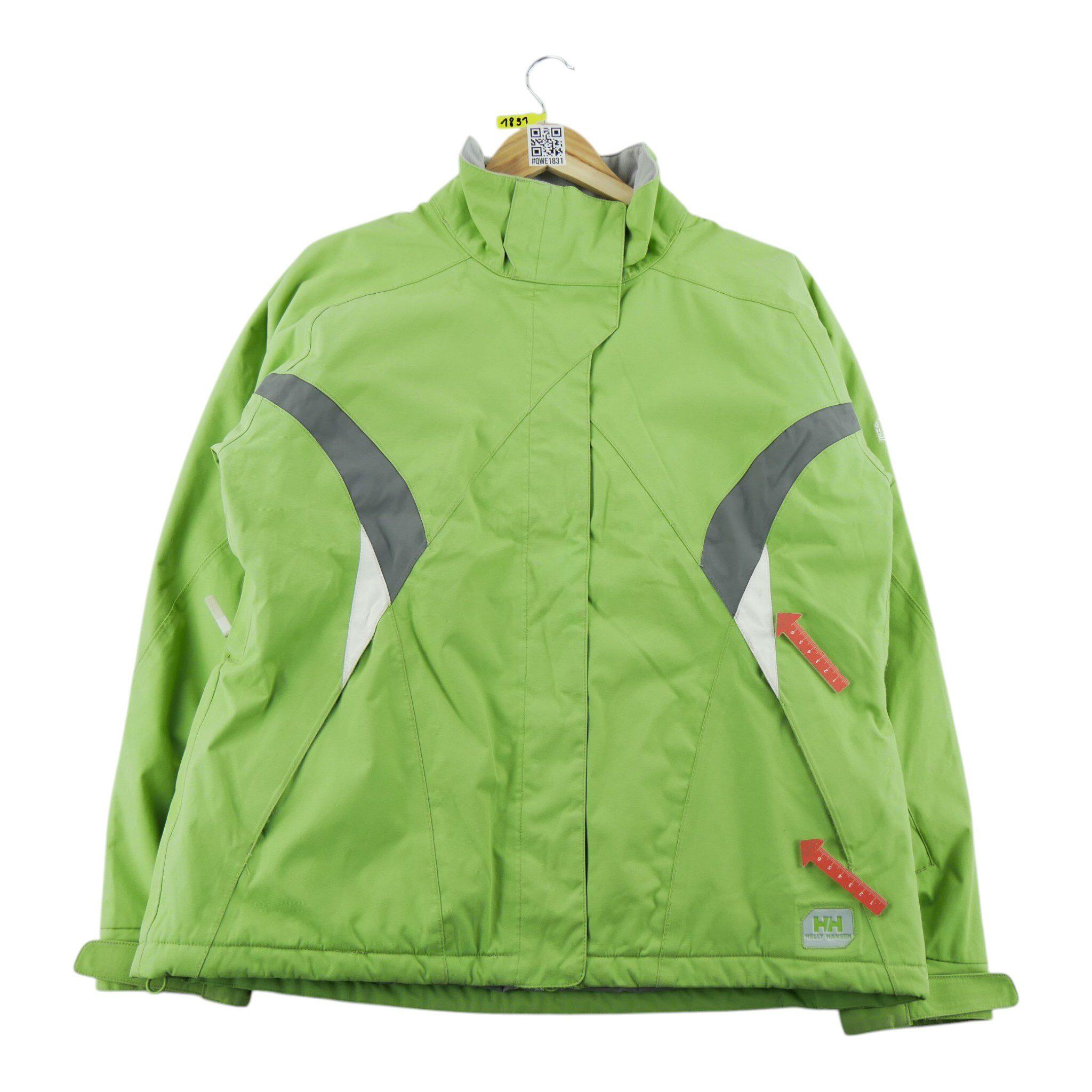 Parka feminina Helly Hansen vintage verde 4/7