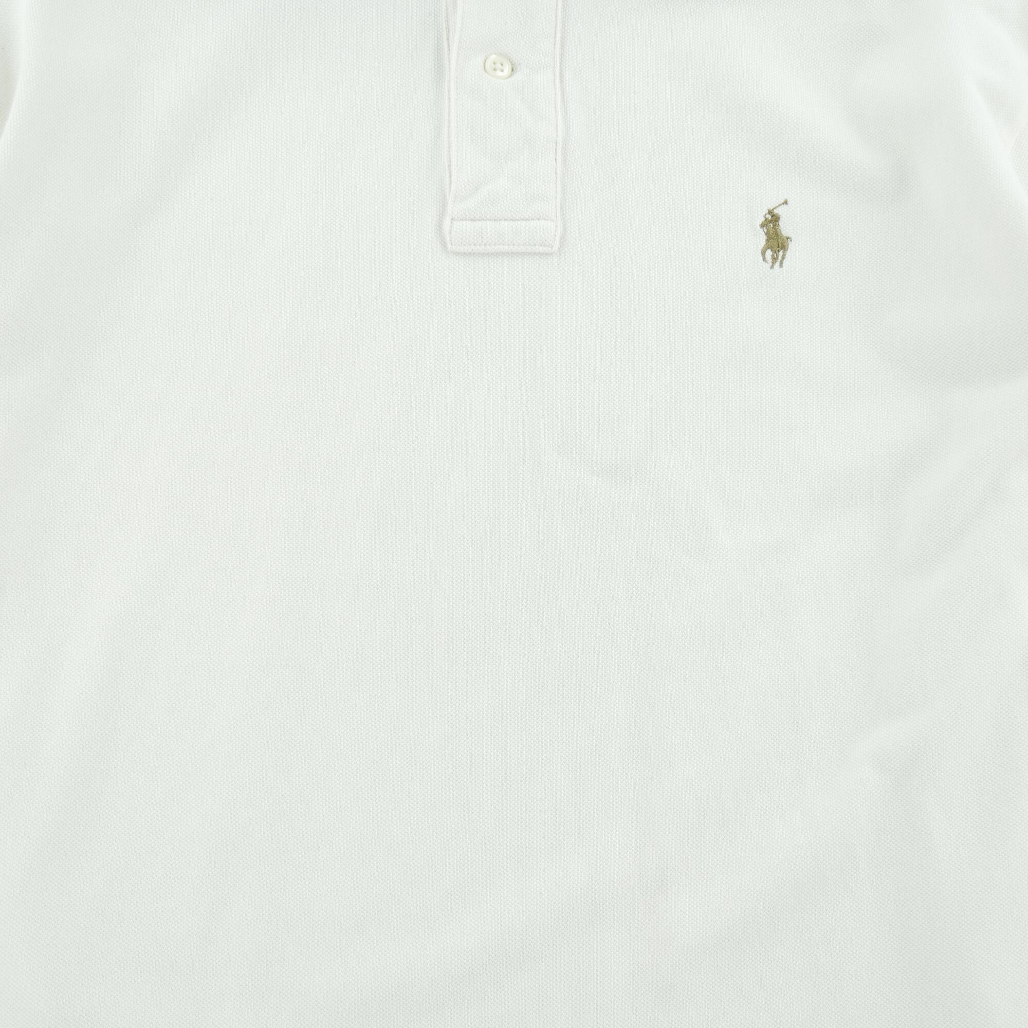 Second life - Polo Ralph Lauren Men's Long Sleeve Shirt White - Good 3/7