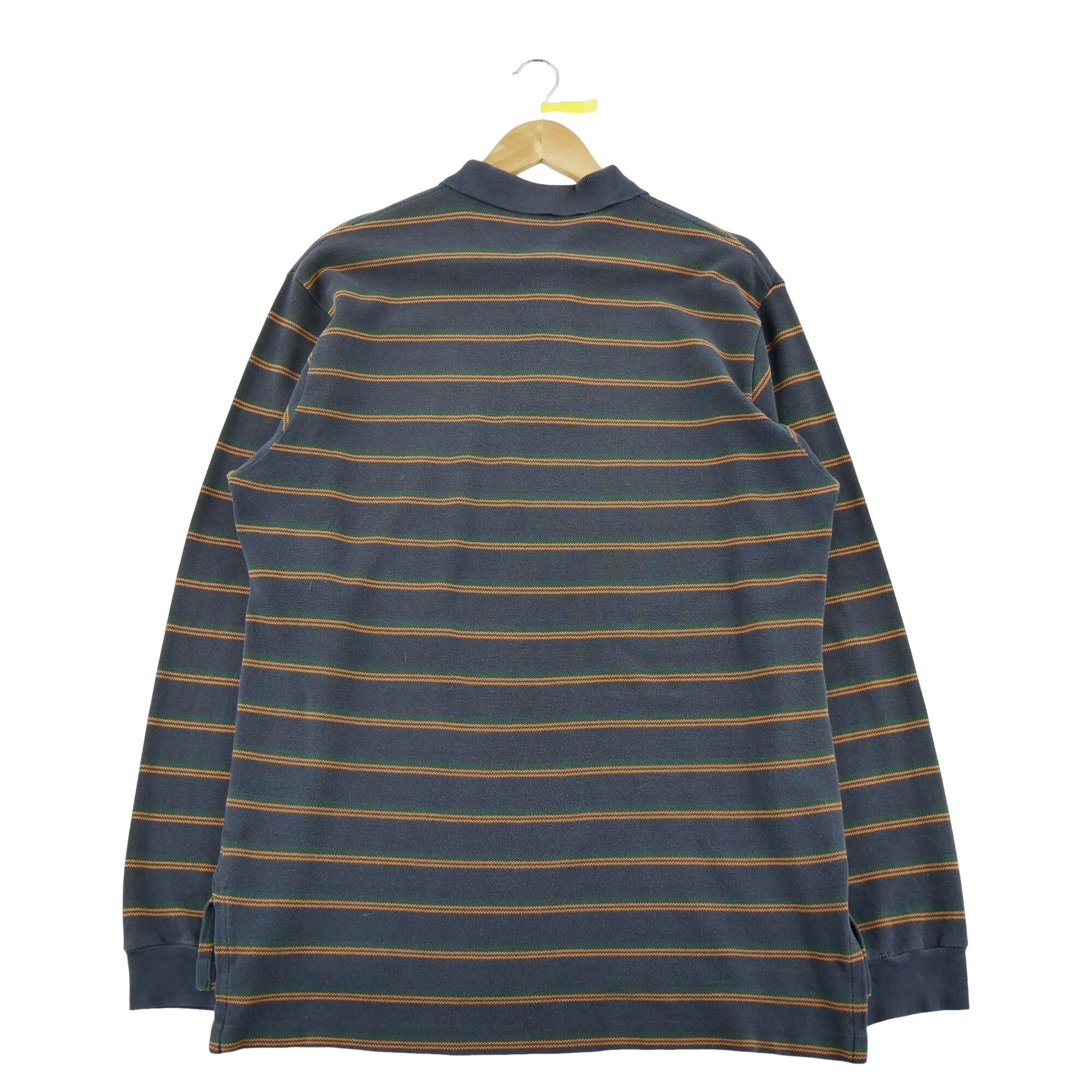 Tweedehands - Polo Ralph Lauren herenshirt lange mouwen blauw - Goede staat 2/7