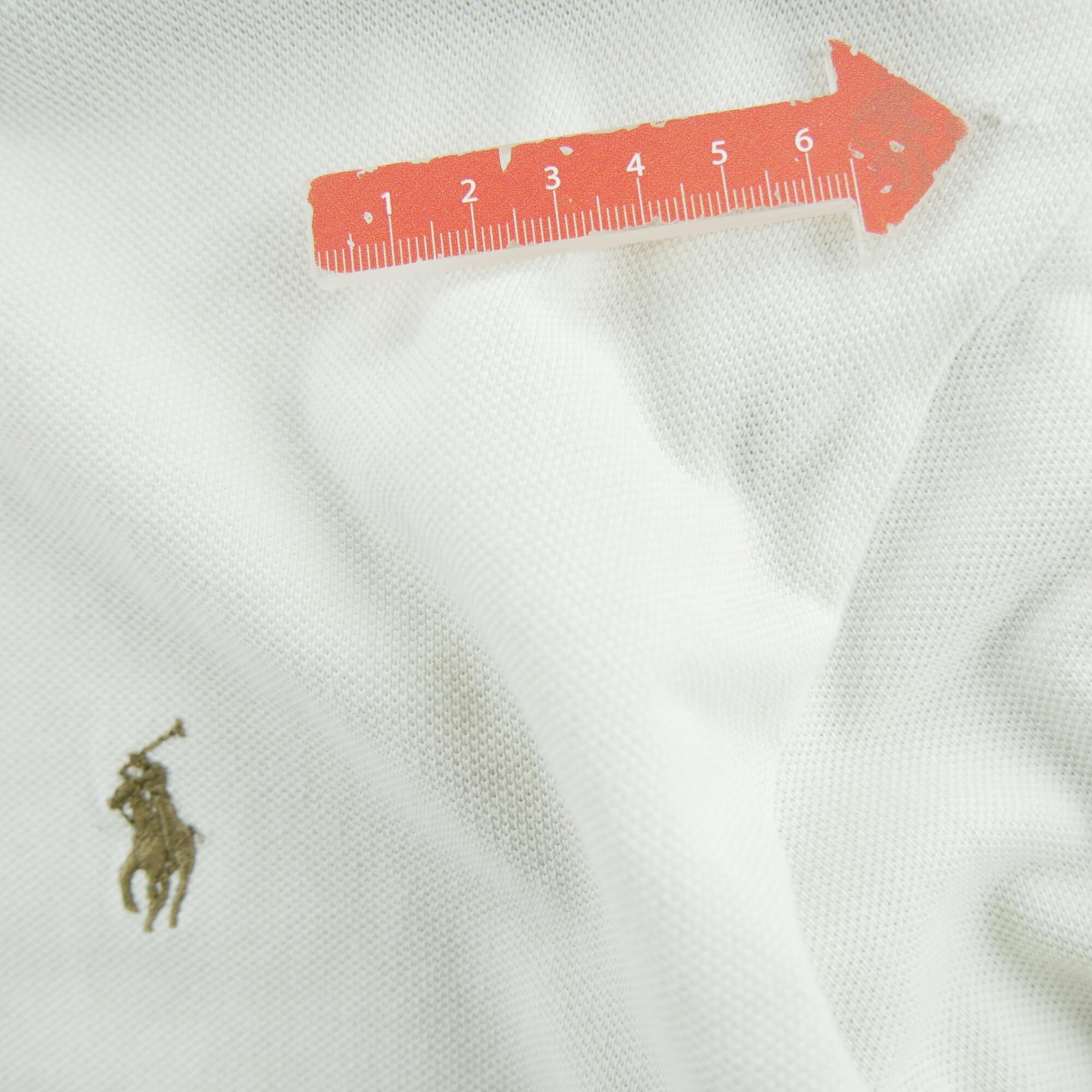 Second life - Polo Ralph Lauren Men's Long Sleeve Shirt White - Good 7/7
