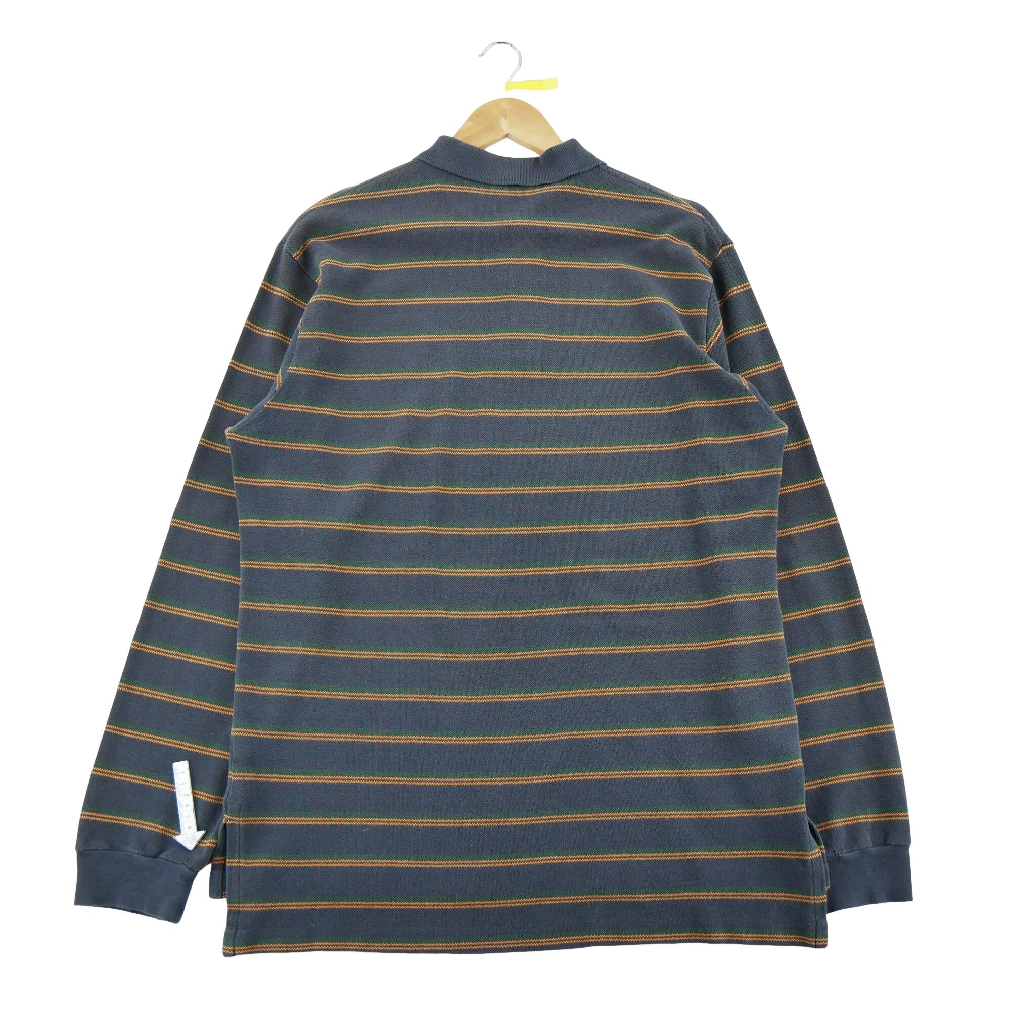 Tweedehands - Polo Ralph Lauren herenshirt lange mouwen blauw - Goede staat 5/7