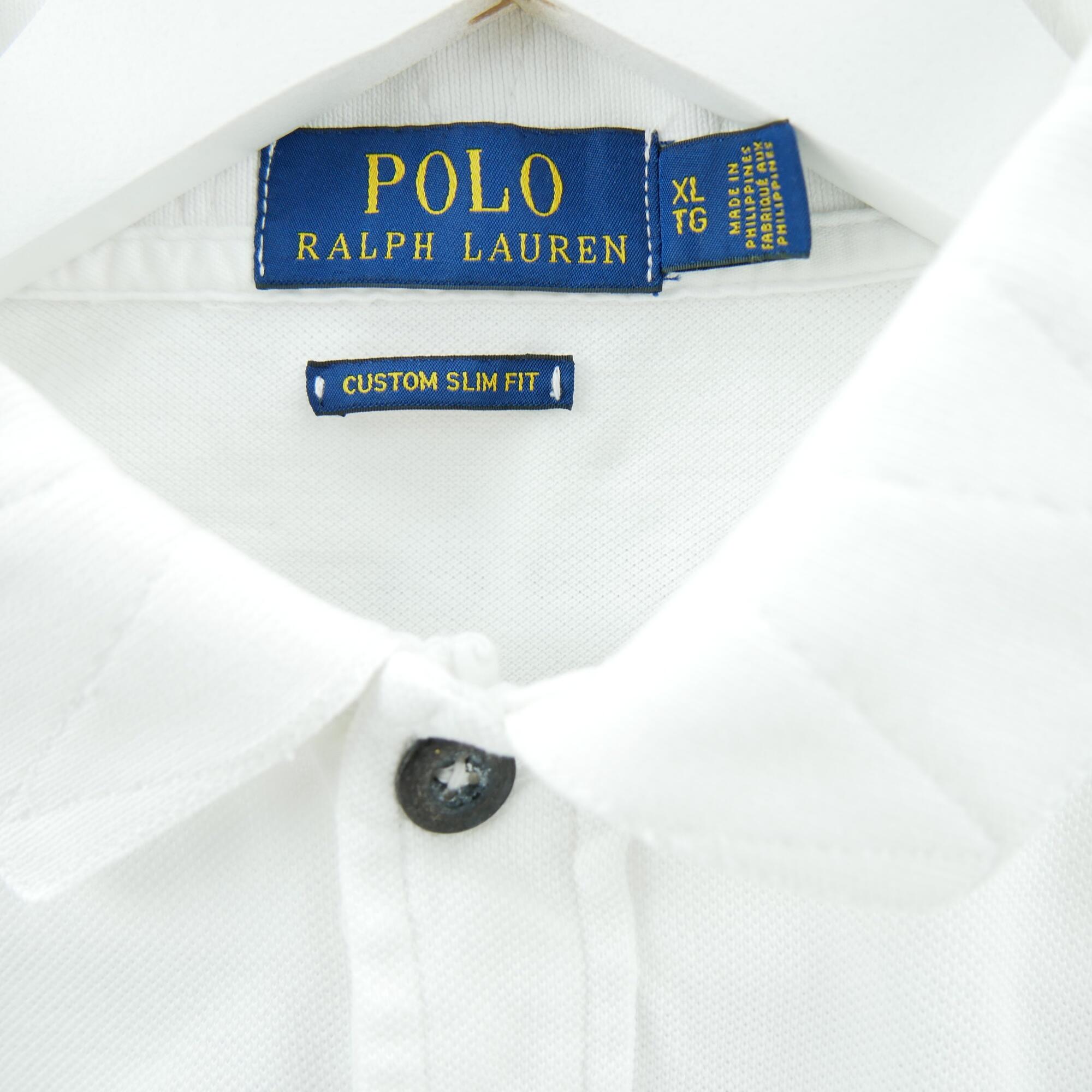 Tweedehands - Polo Ralph Lauren heren korte mouwen USA vlag - Als nieuw 6/6