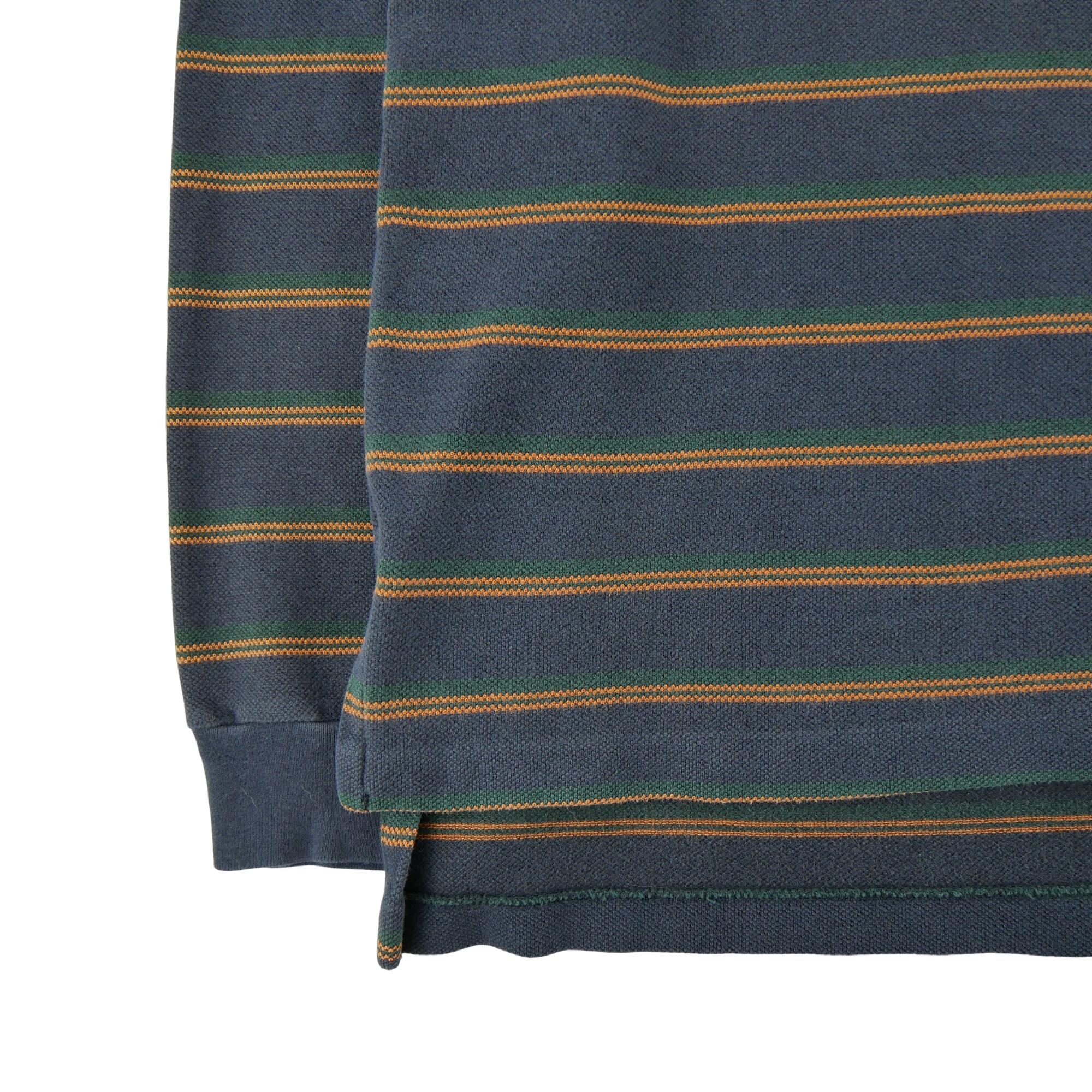 Tweedehands - Polo Ralph Lauren herenshirt lange mouwen blauw - Goede staat 4/7