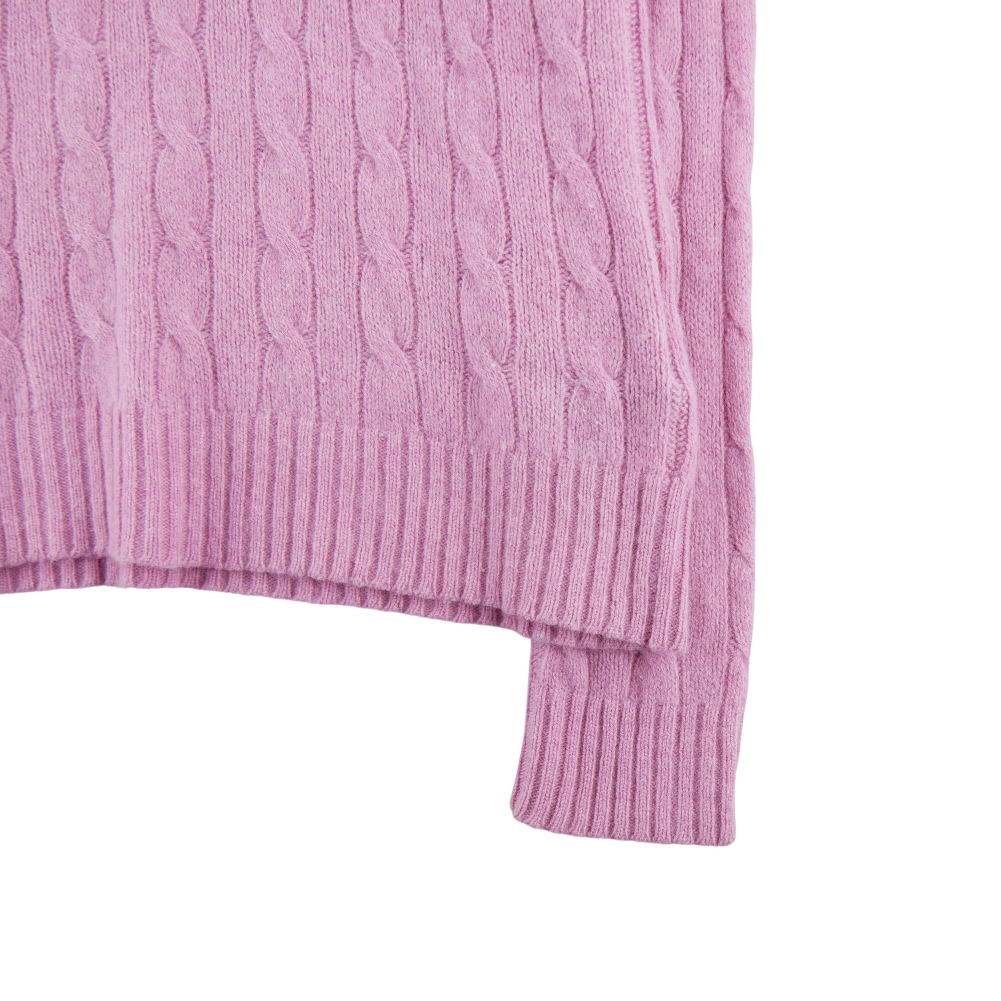 Seconde vie - Pull Femme  laine et cachemire Rose - Excellent 4/5