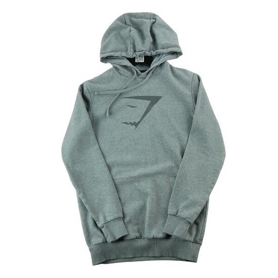 Refurbished - Herren Kapuzenpullover Sharkhead Grau - Wie neu