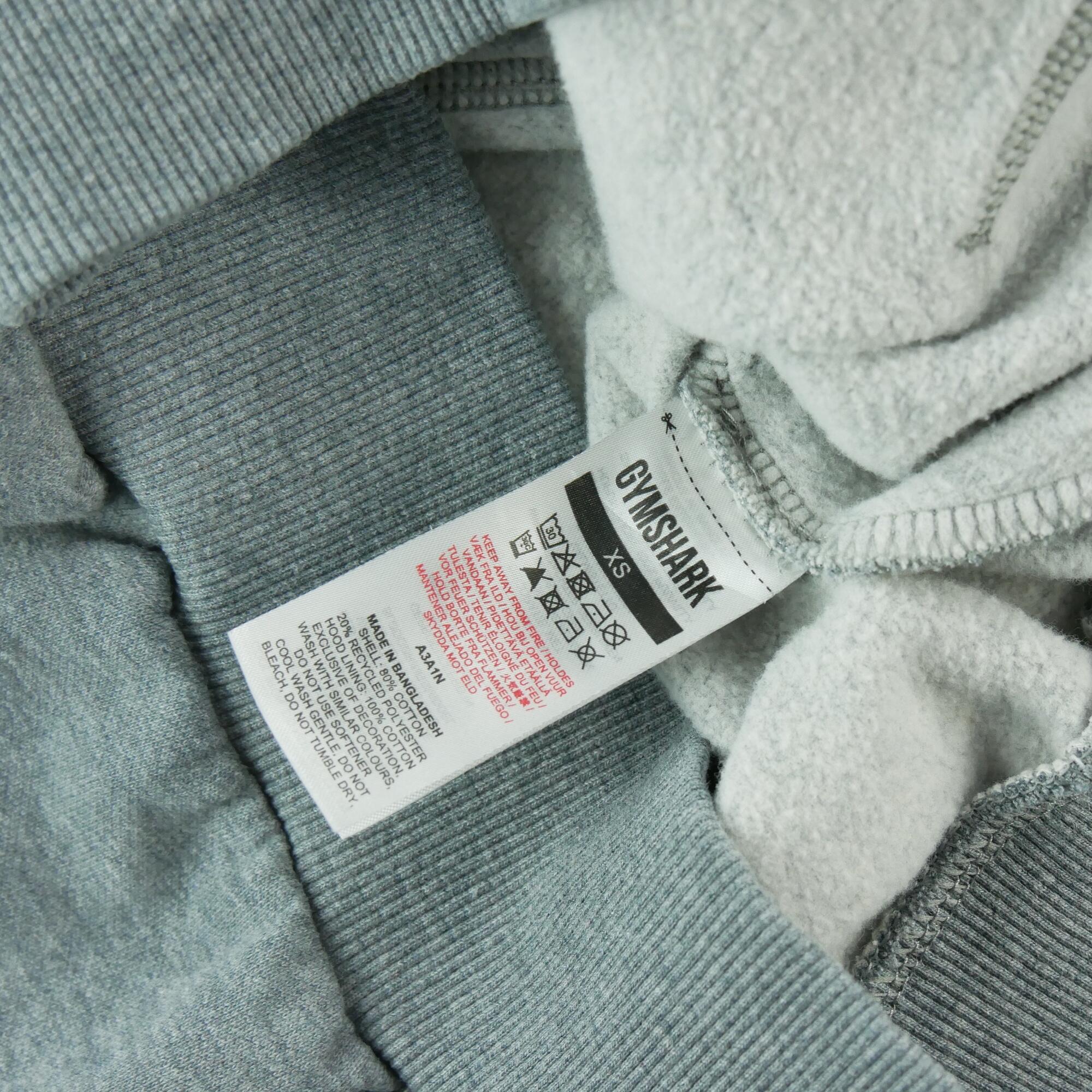 Seconde vie - Sweat à capuche Homme  Sharkhead Gris - Excellent 6/6