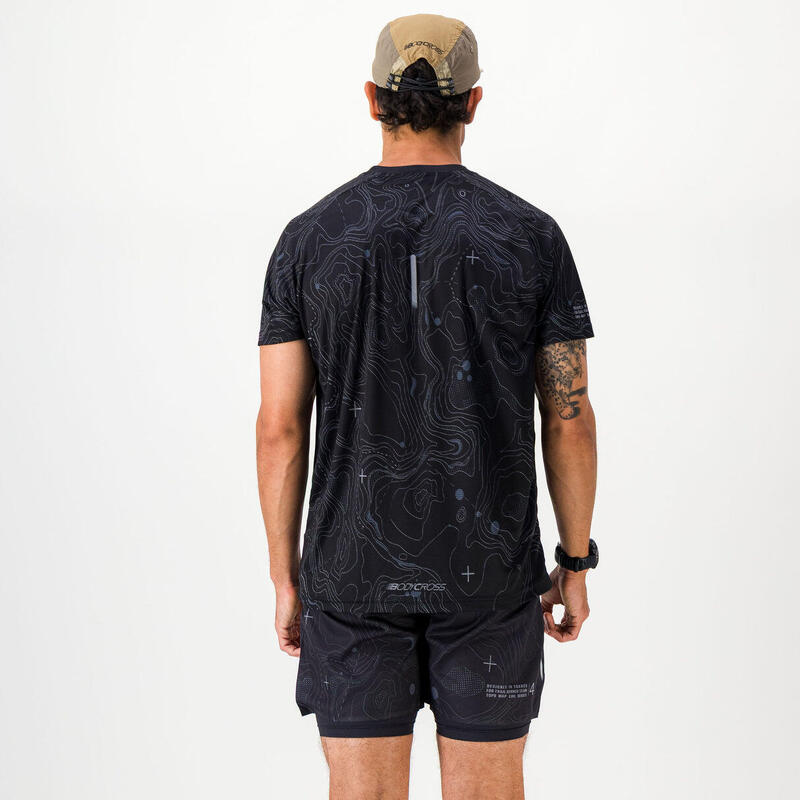 Tricou Alergare Trail Bărbați TopoRun