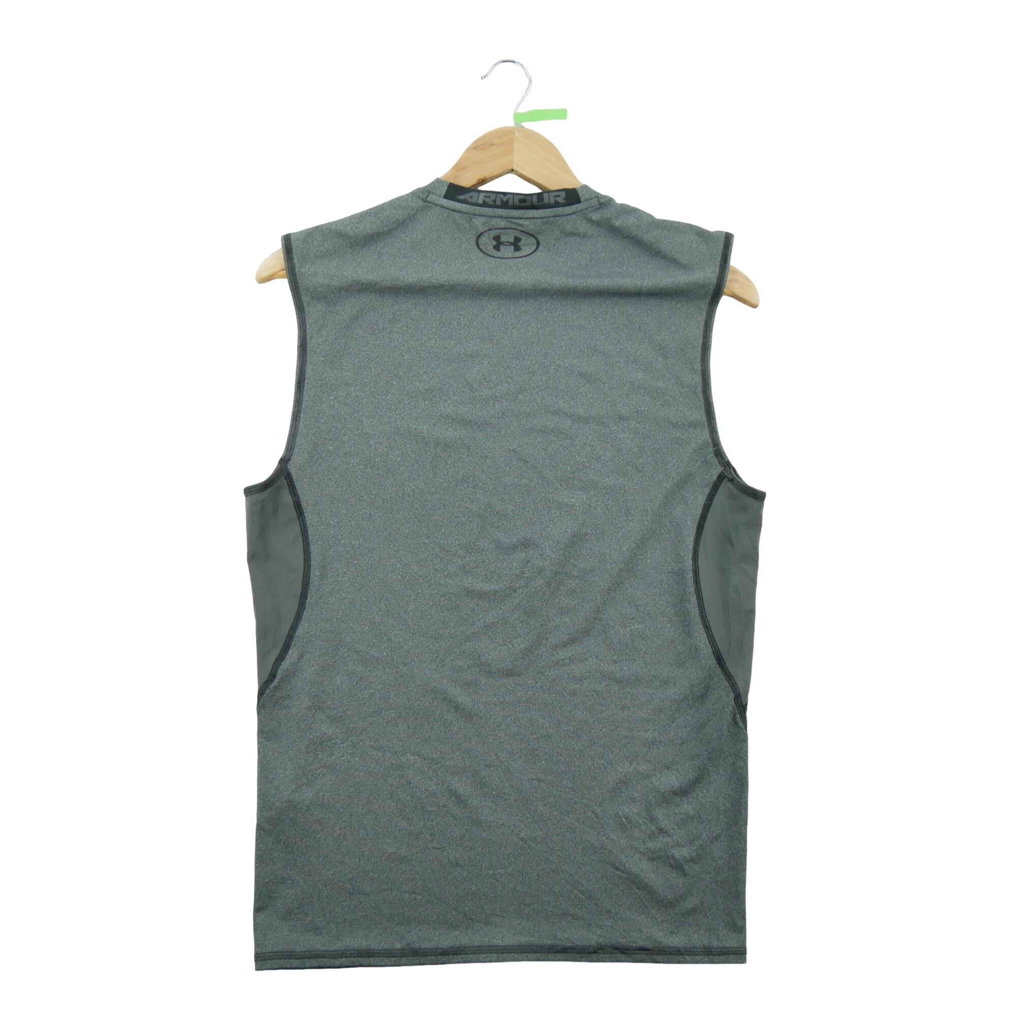 Second life - Men's Sleeveless T-shirt Gray - Very good 2/5