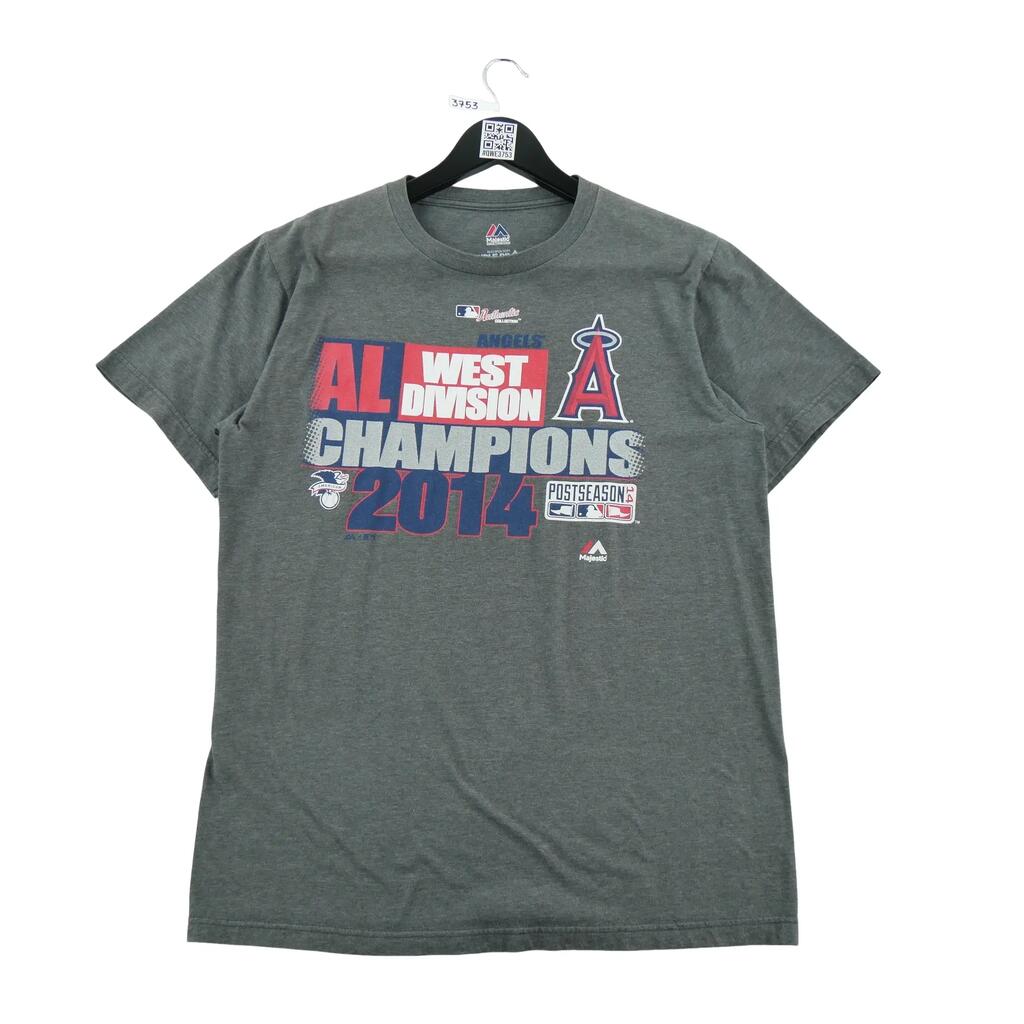 Second life - Majestic MLB Men's Short Sleeve T-Shirt Gray - Excellent