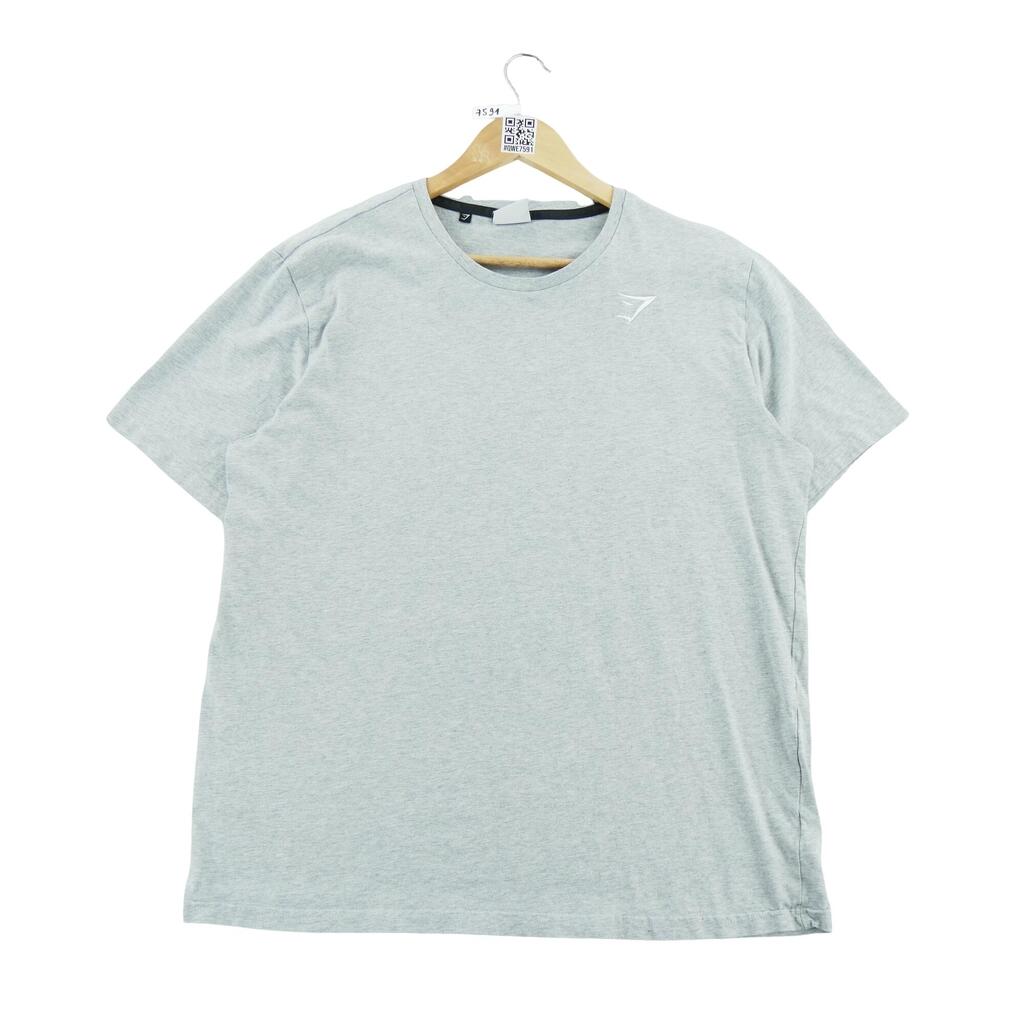 Second life - Men's short sleeve T-shirt Gymshark gray - Excellent