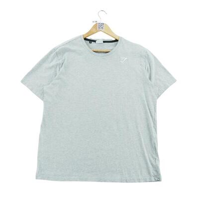 Tweedehands - t-shirt korte mouwen heren gymshark grijs - als nieuw