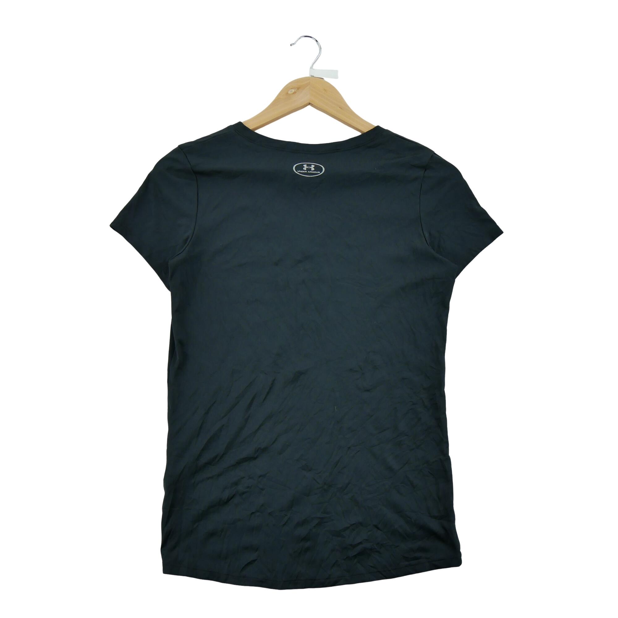 Tweedehands - Under Armour dames gym T-shirt zwart - Als nieuw 2/5