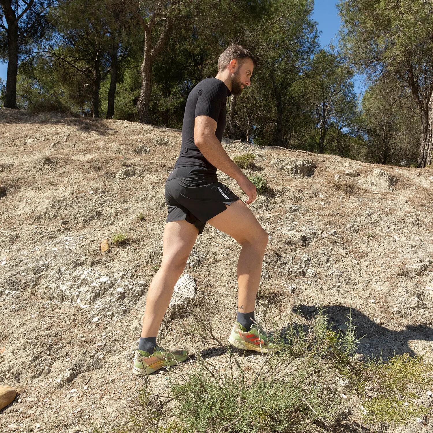 T-shirt compression noir BlueBall maintien postural 3/7