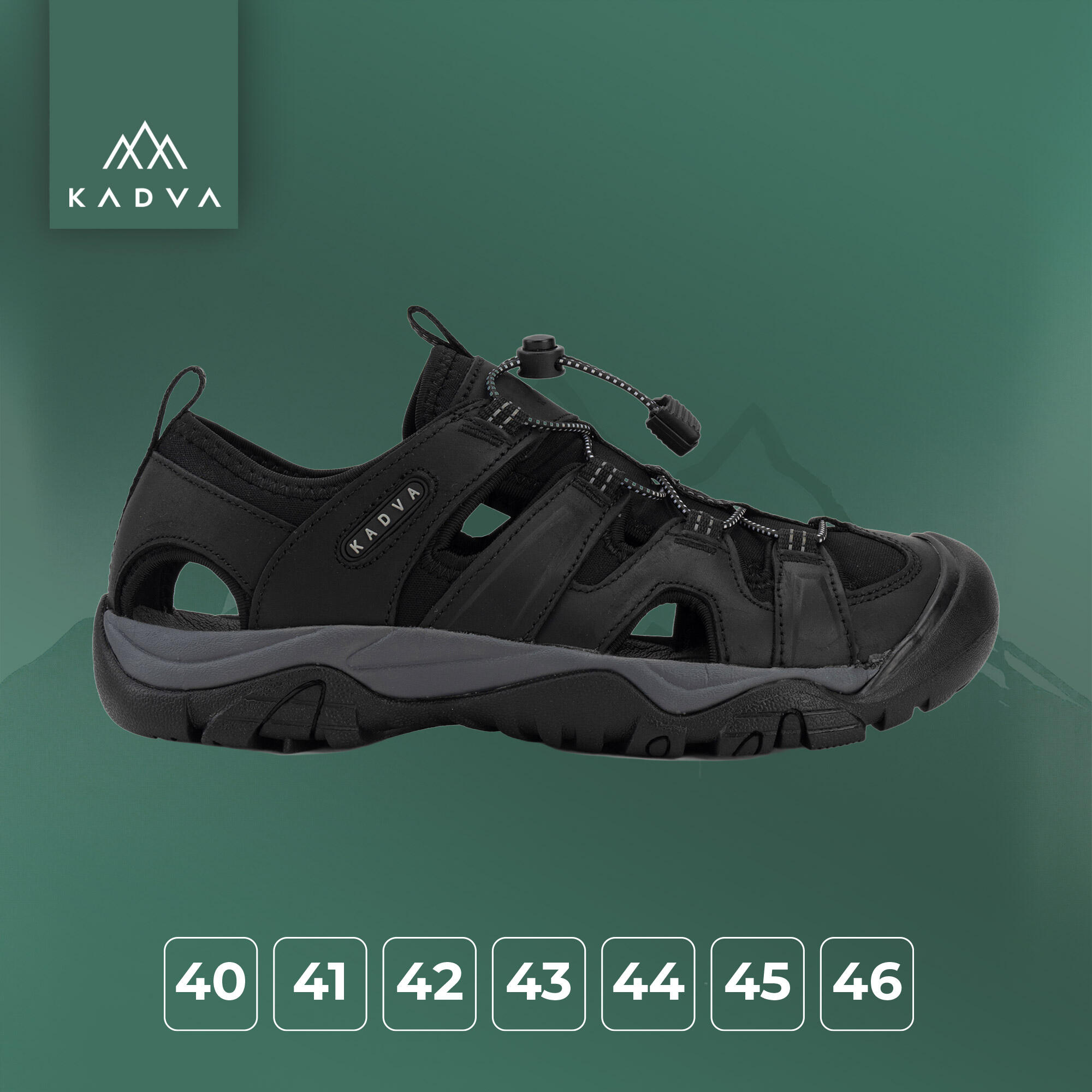 Sandalias de senderismo para hombre KADVA Strike Vent 2/7
