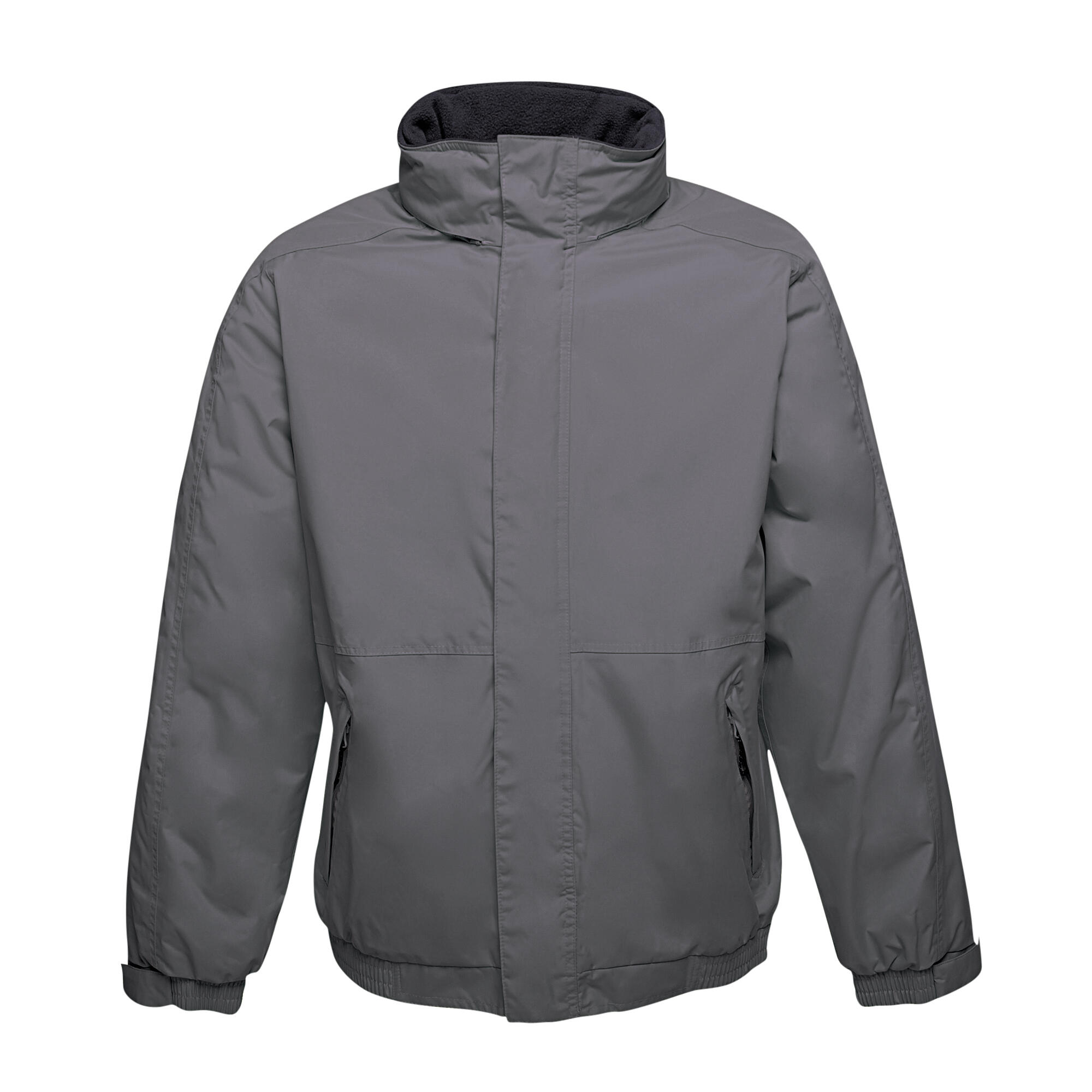 REGATTA Mens r Waterproof Windproof Jacket (Seal Grey/Black)