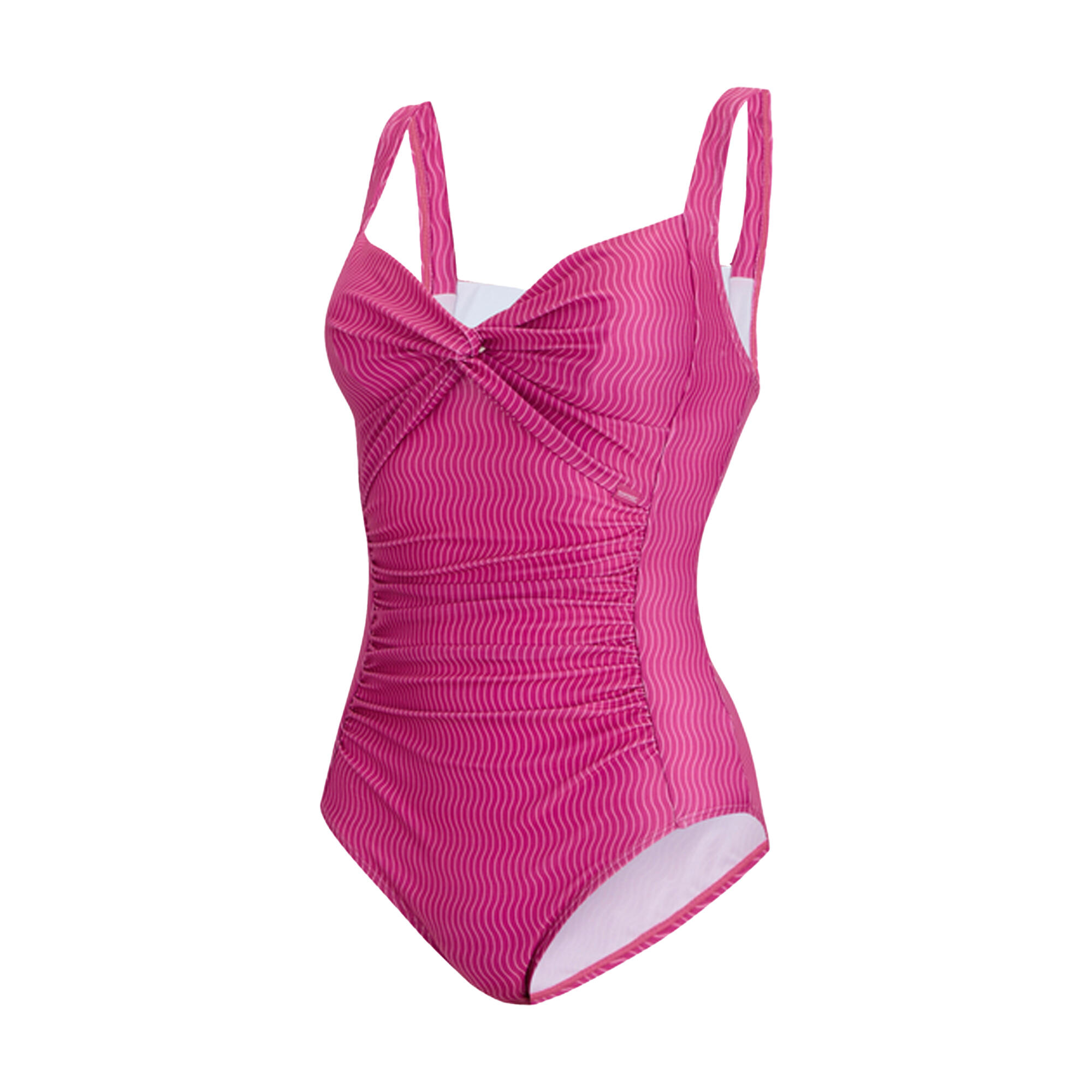 Costume Da Bagno Intero Onda Retrò Fasciante Donna Regatta Sakari Rosa 3/4