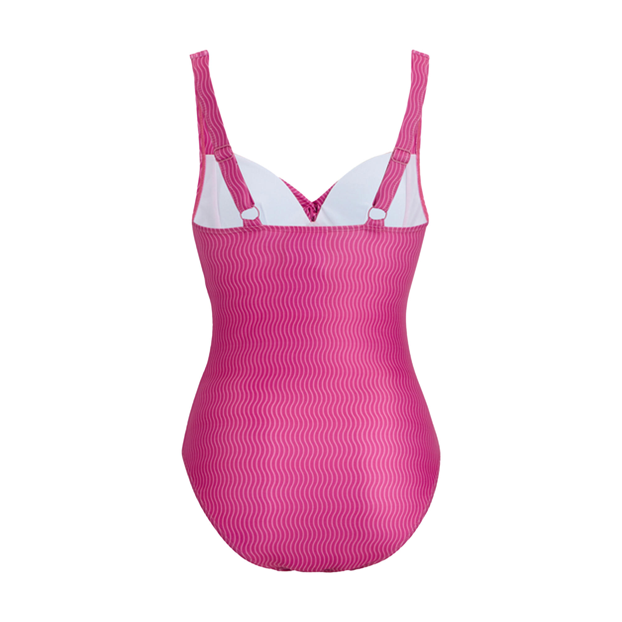 Costume Da Bagno Intero Onda Retrò Fasciante Donna Regatta Sakari Rosa 2/4