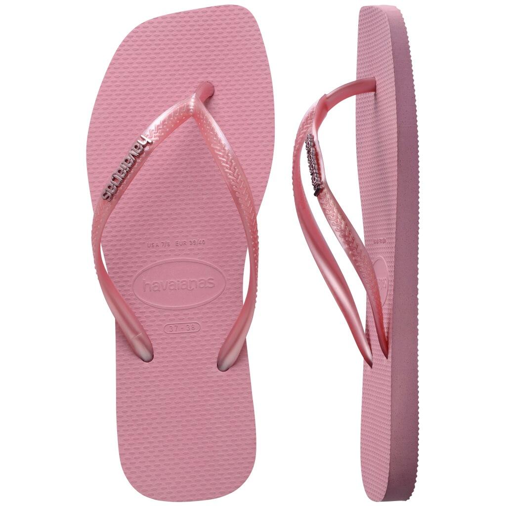 Chanclas Mujer Havaianas Square Logo Metallic 3/5