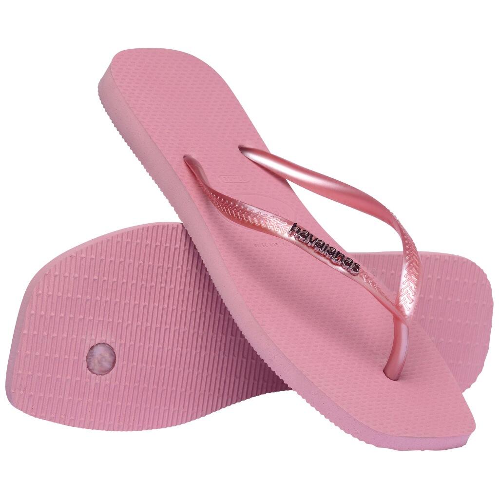 Chanclas Mujer Havaianas Square Logo Metallic 4/5