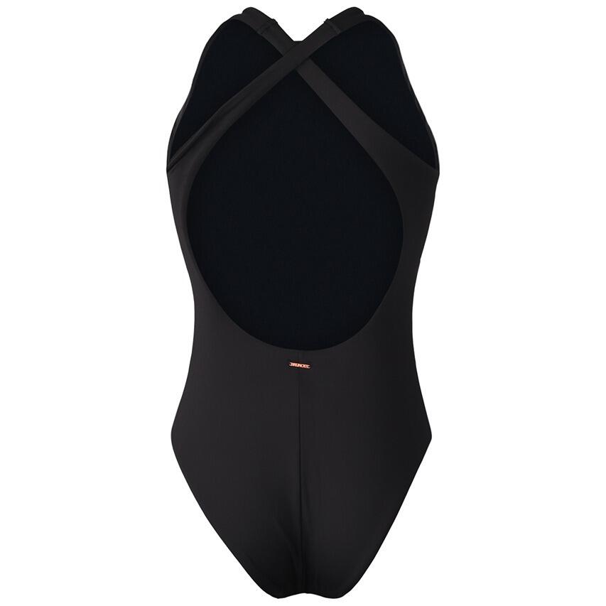 Jor Dames Zwempak Watersport Stylish Fit Black 5/6